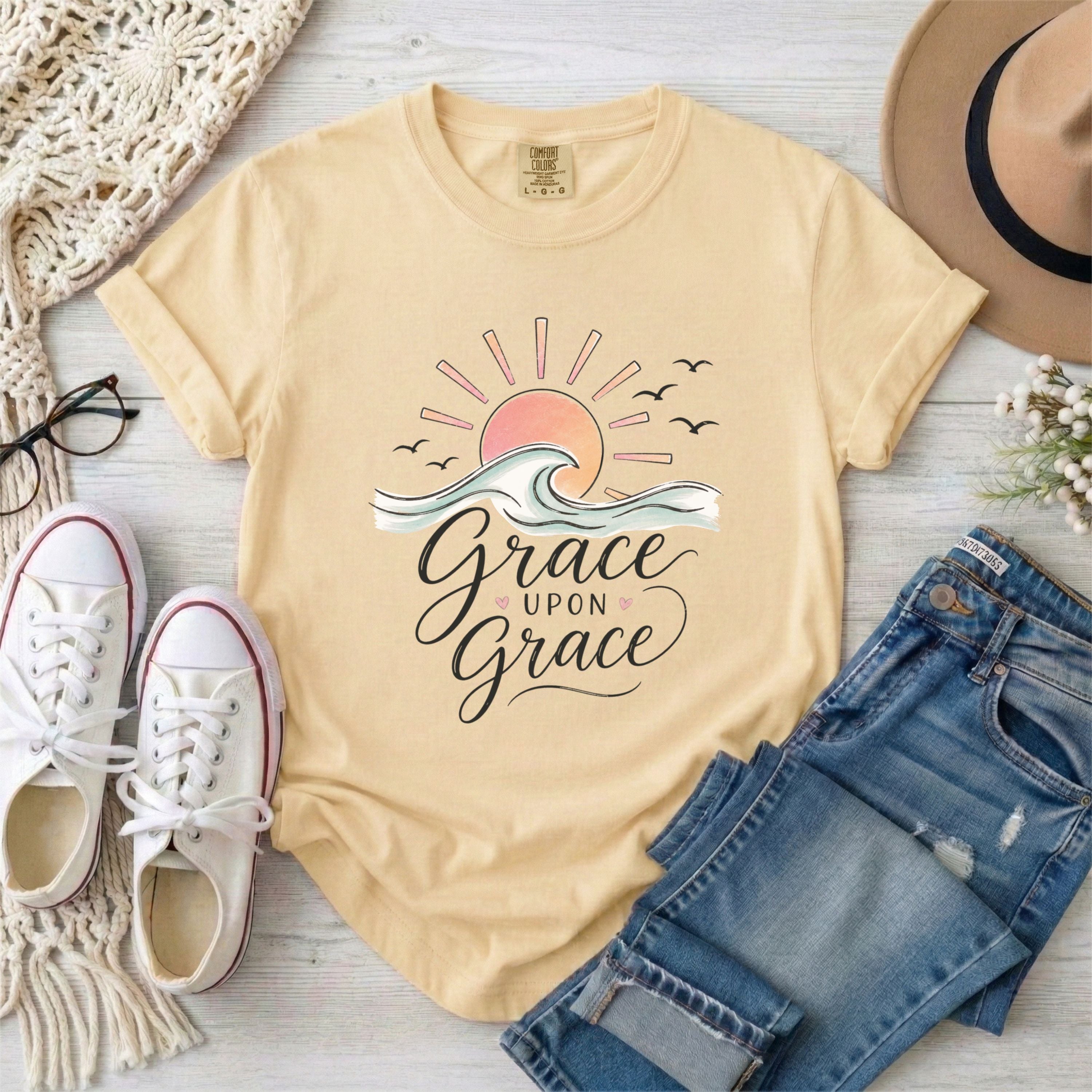 Grace Upon Grace Christian T-shirt