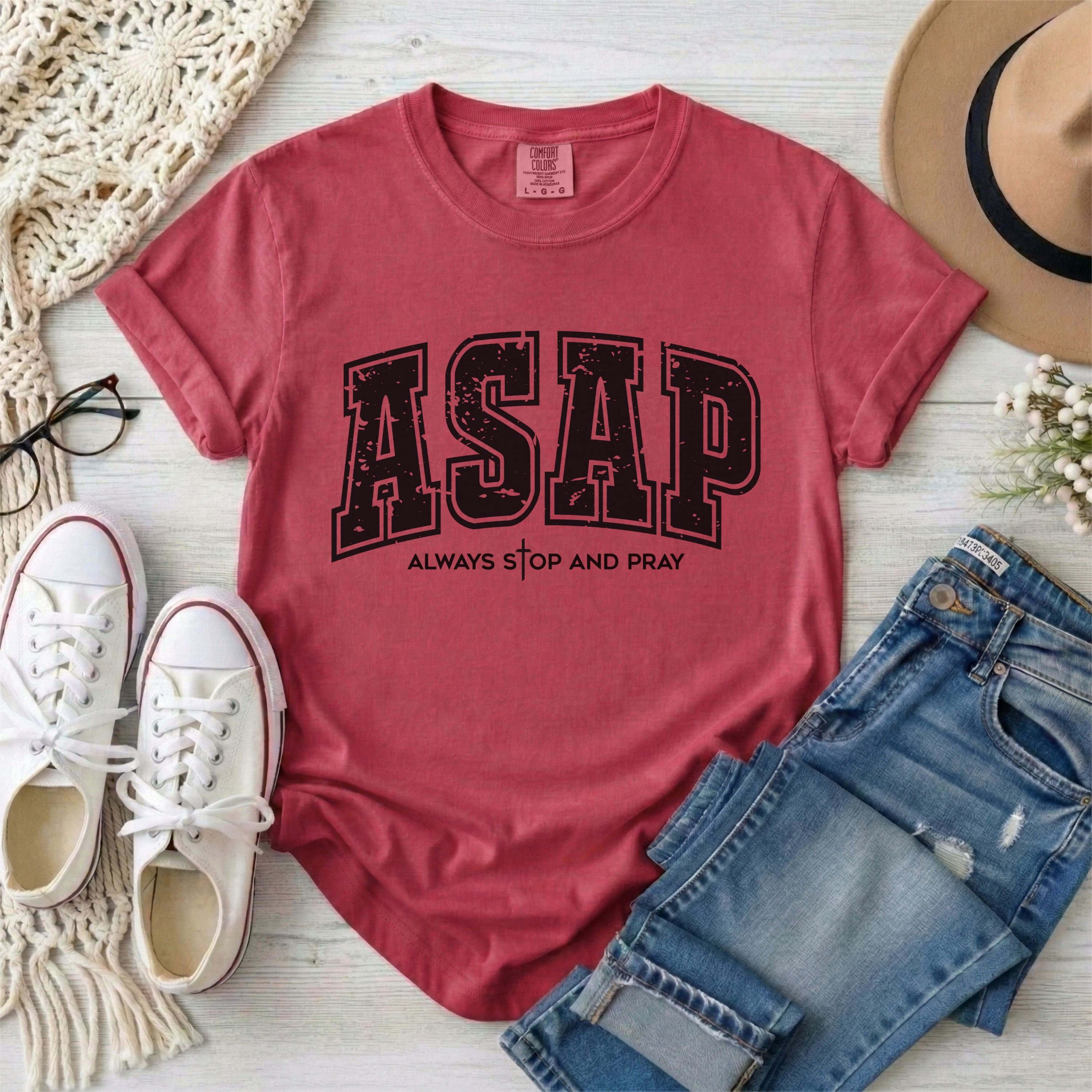 ASAP Always Stop And Pray T-Shirt