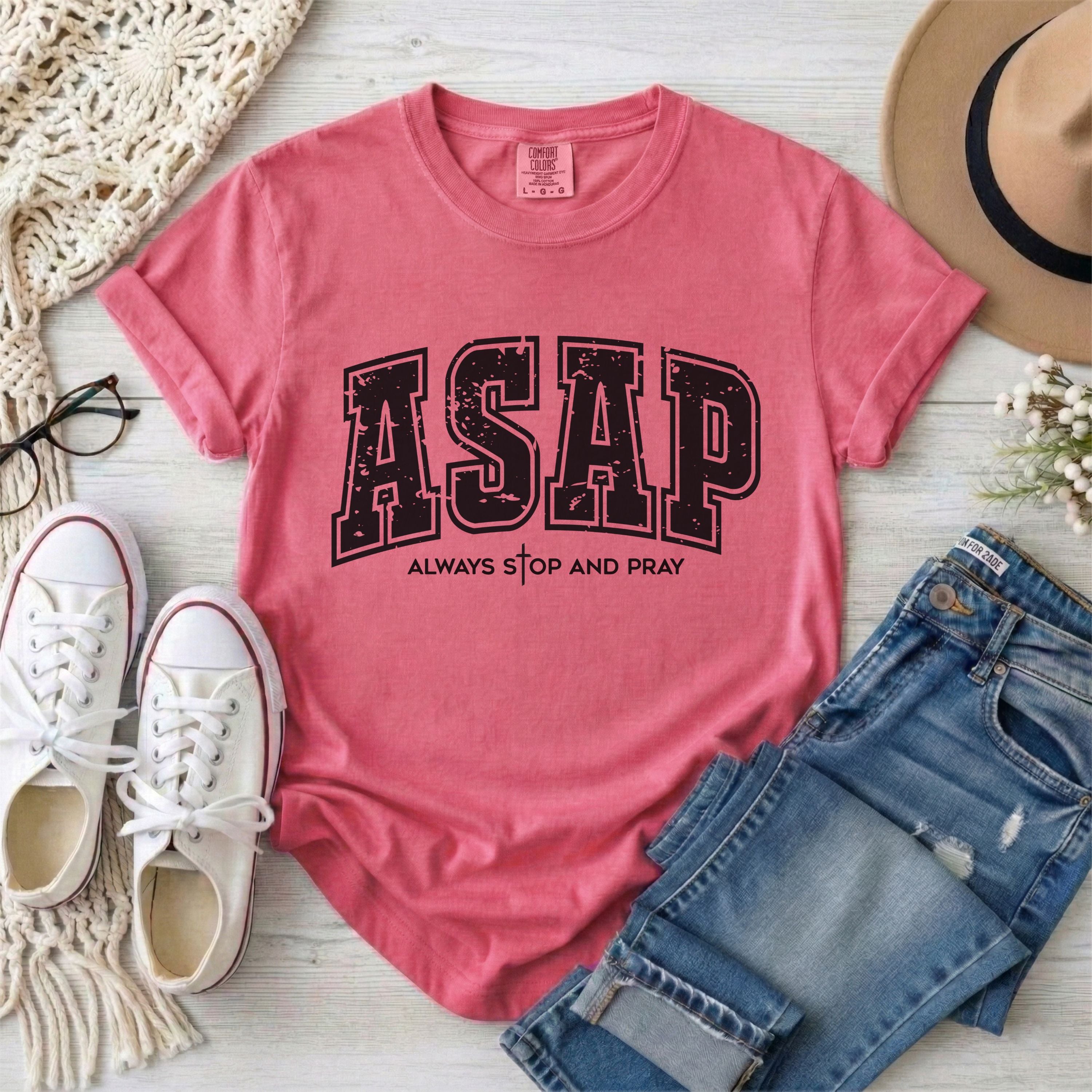 ASAP Always Stop And Pray T-Shirt