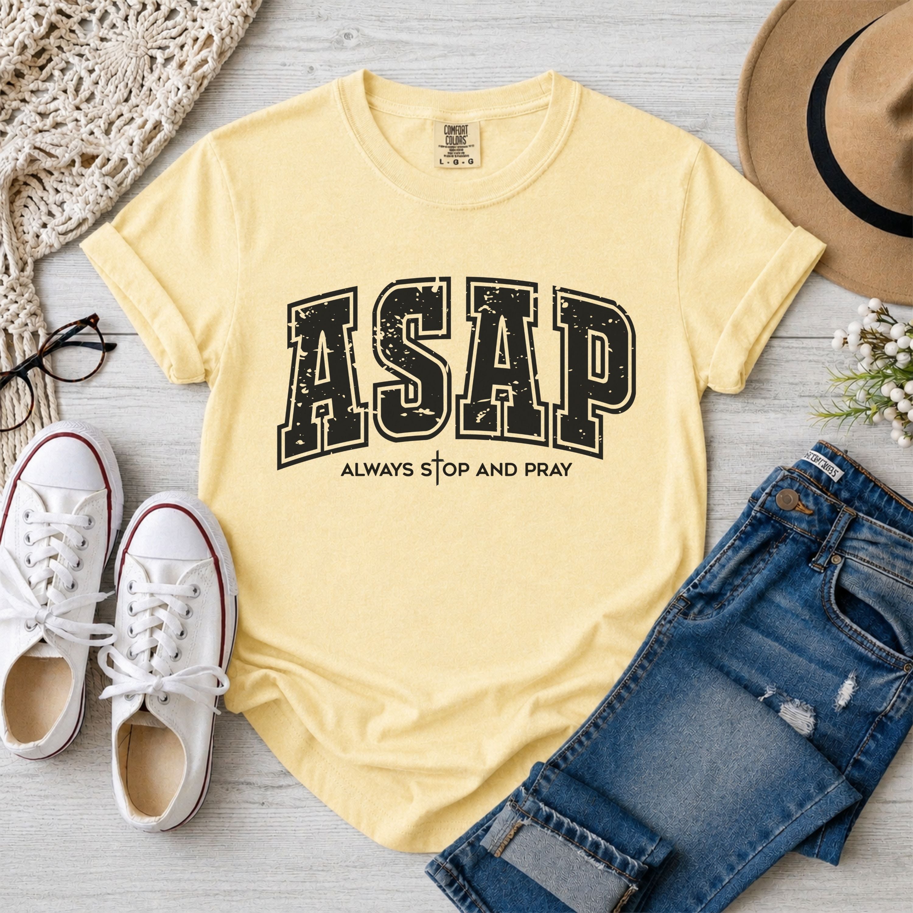 ASAP Always Stop And Pray T-Shirt