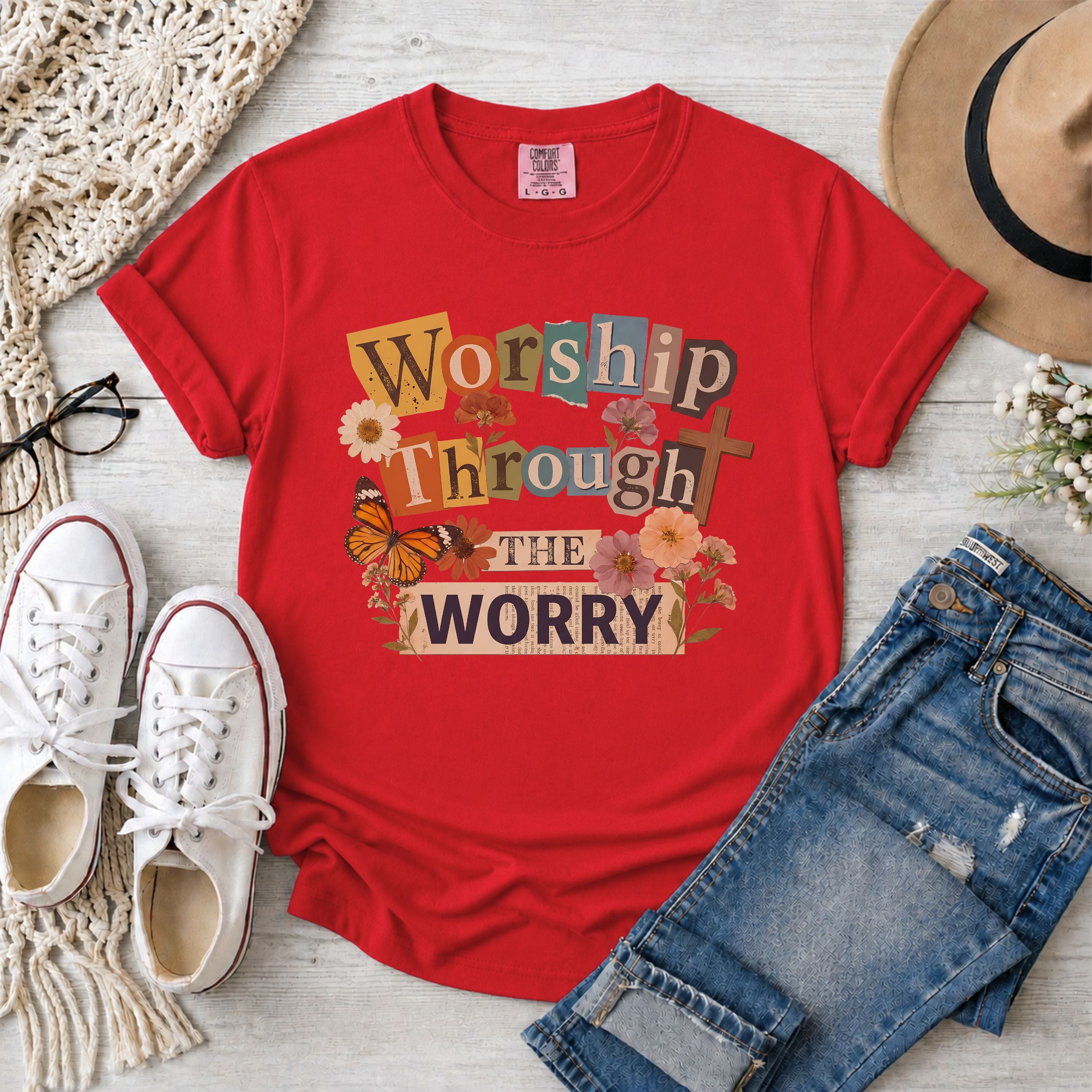 Worship Through the Worry T-Shirt