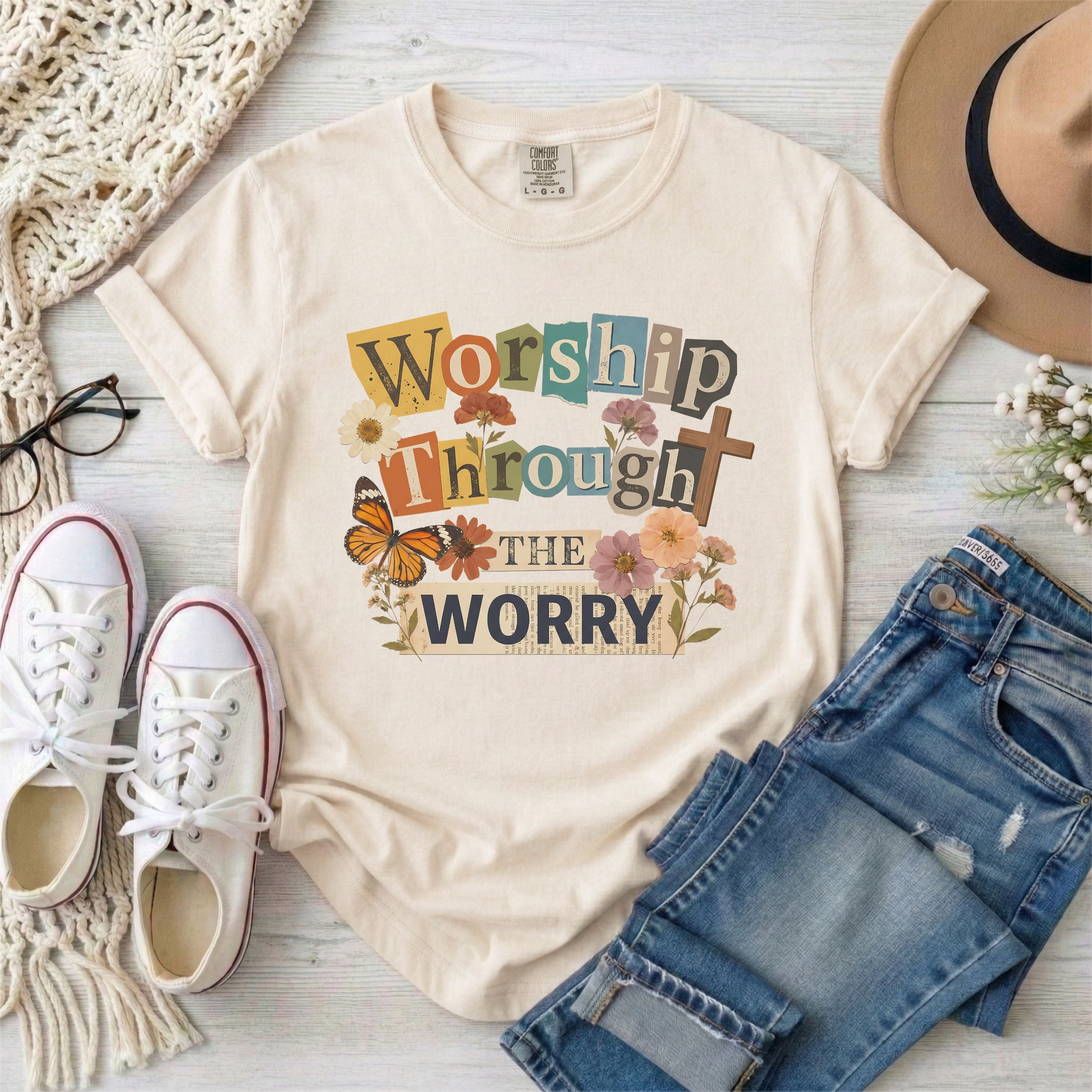 Worship Through the Worry T-Shirt