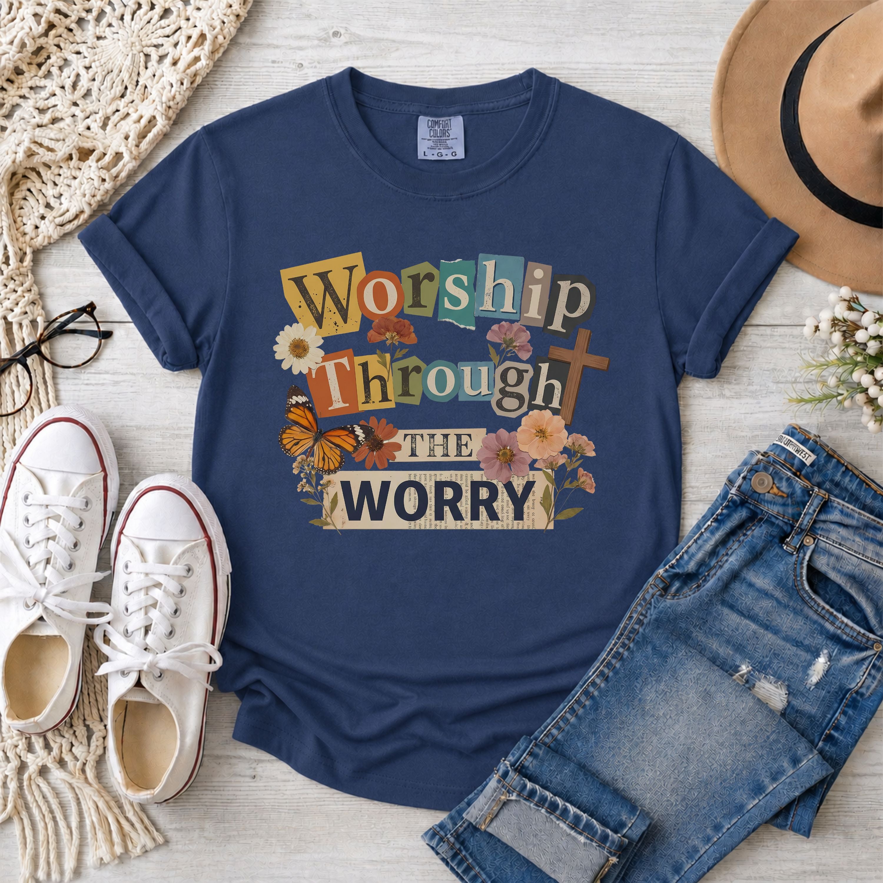 Worship Through the Worry T-Shirt