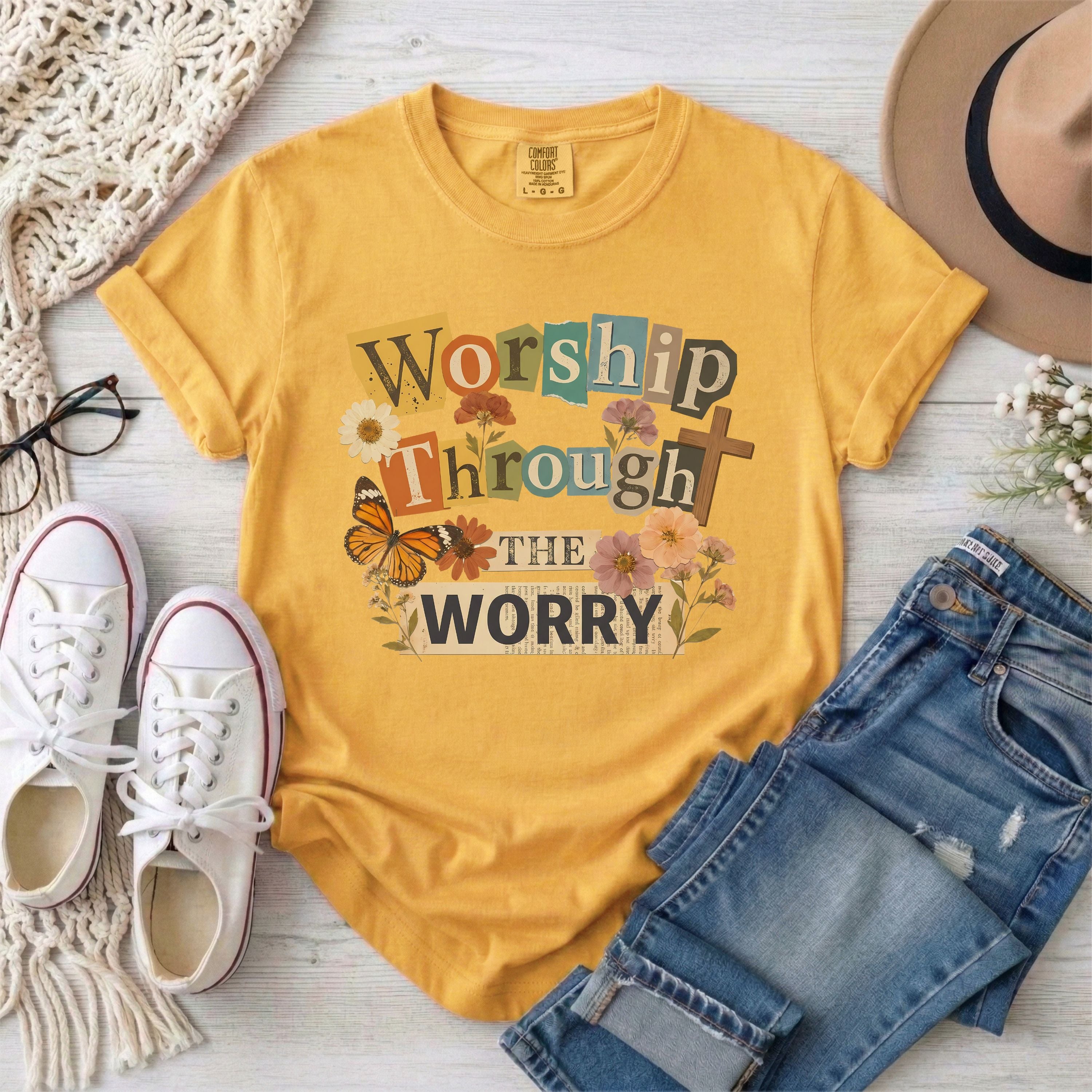 Worship Through the Worry T-Shirt