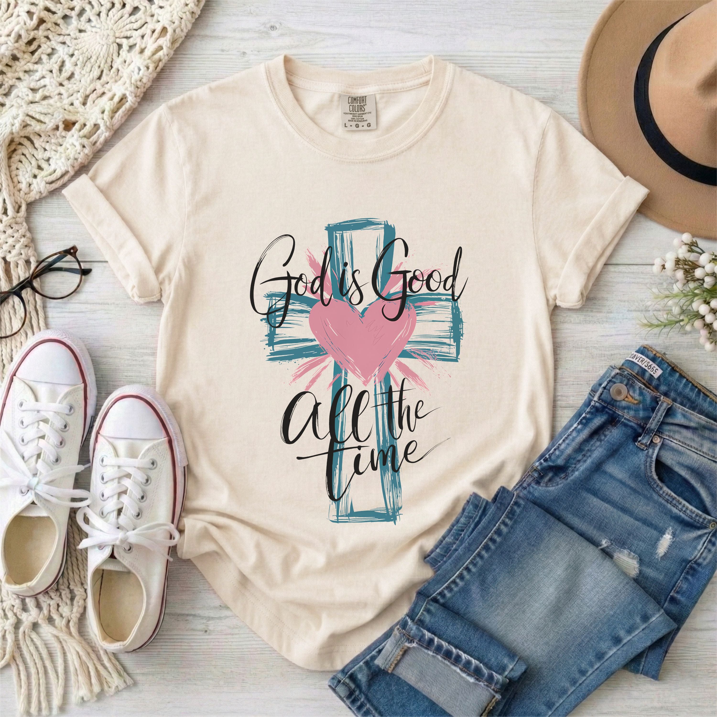 God is Good Cross T-Shirt