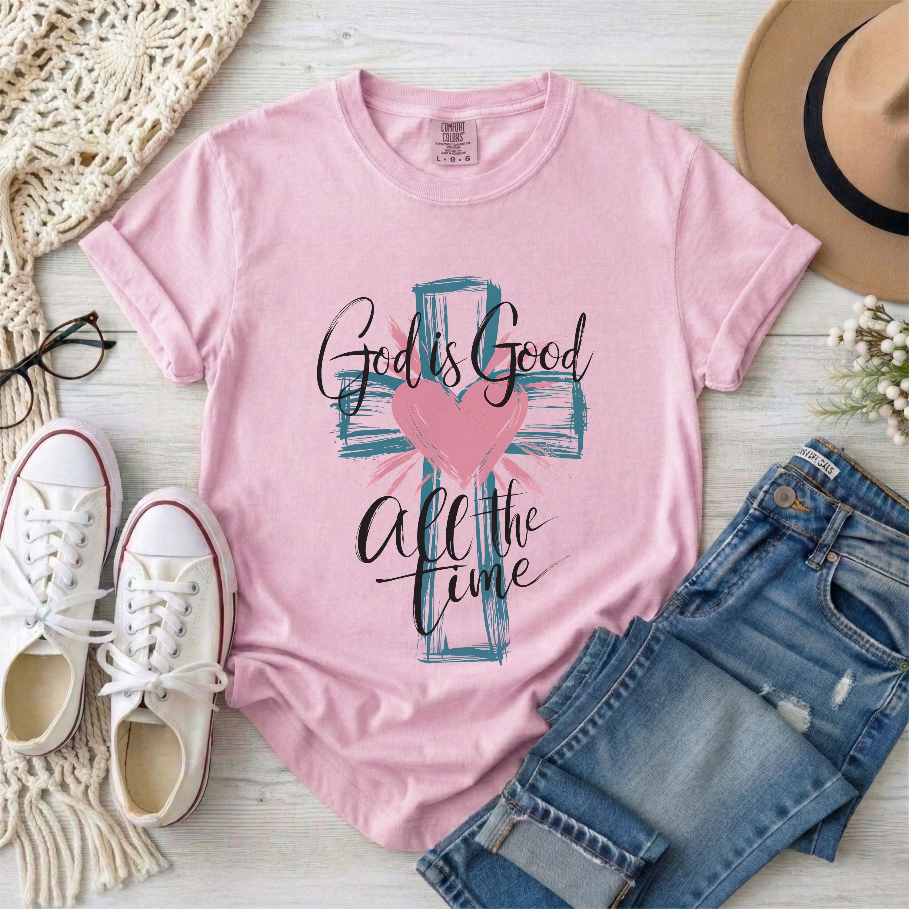 God is Good Cross T-Shirt