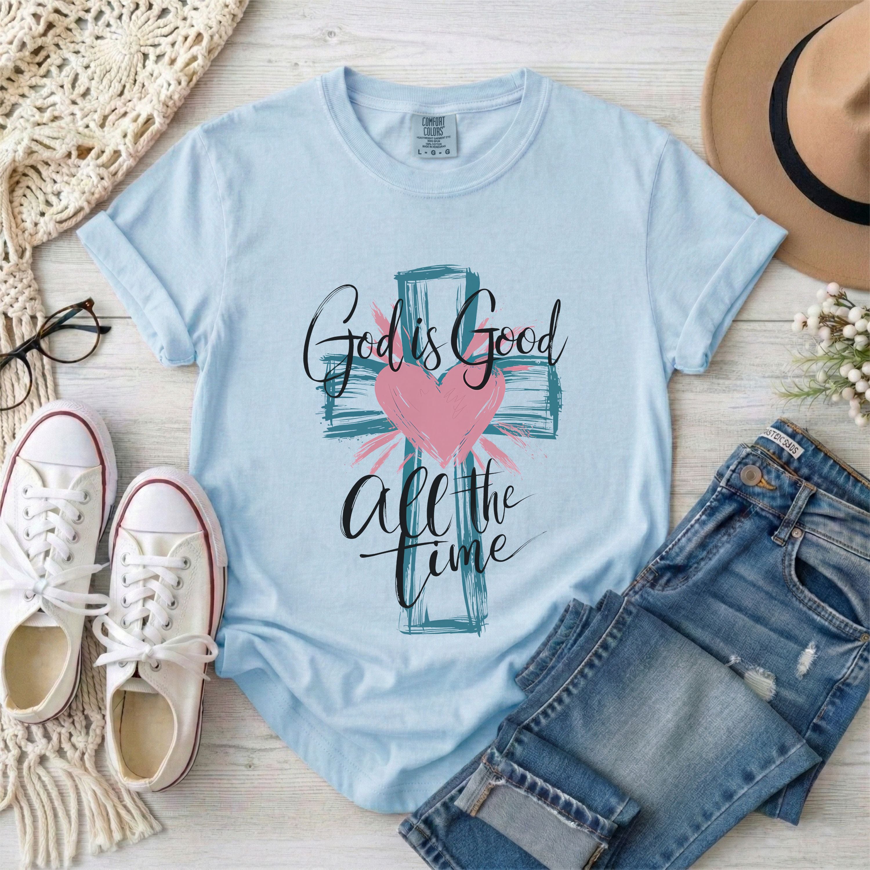 God is Good Cross T-Shirt
