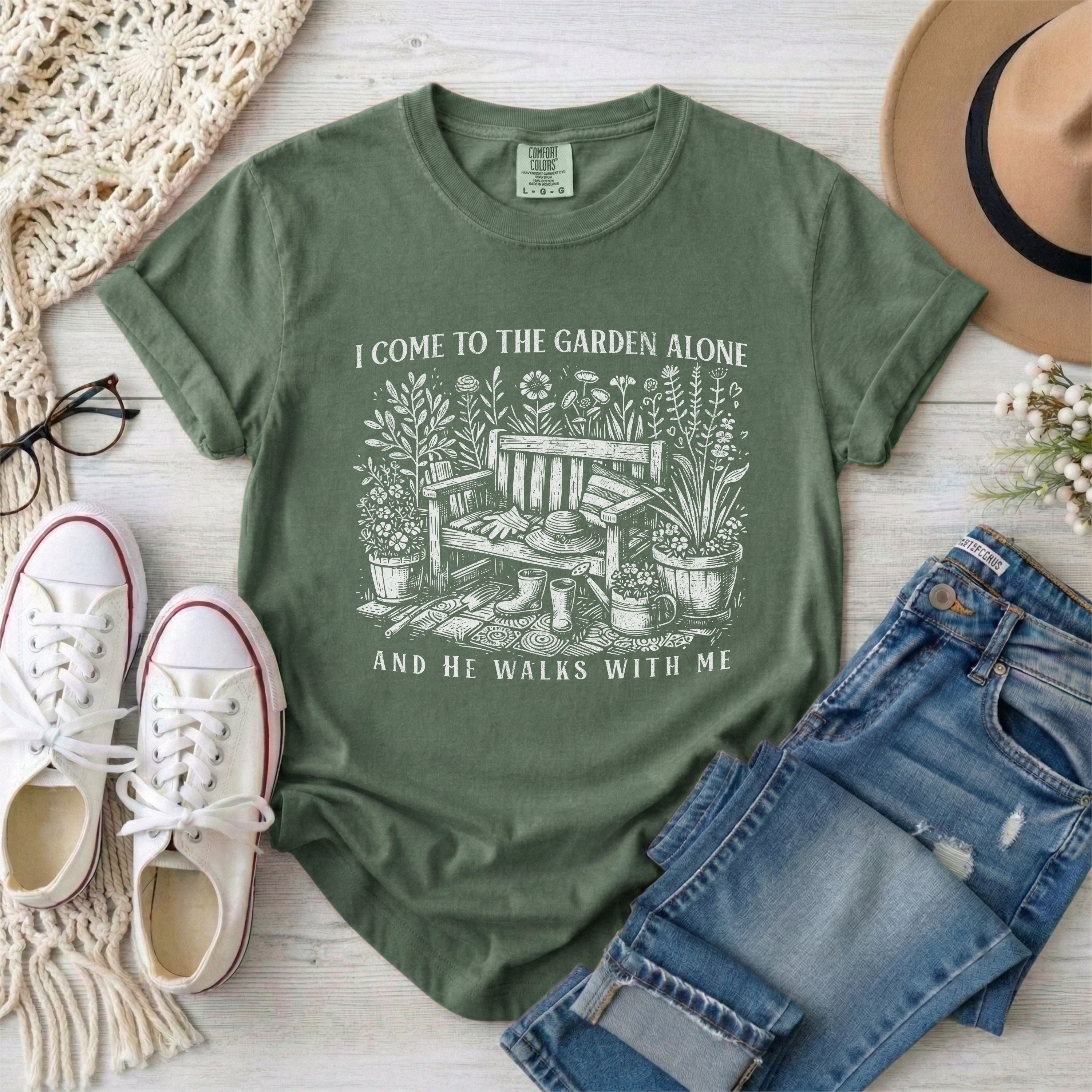 In the Garden Christian T-Shirt