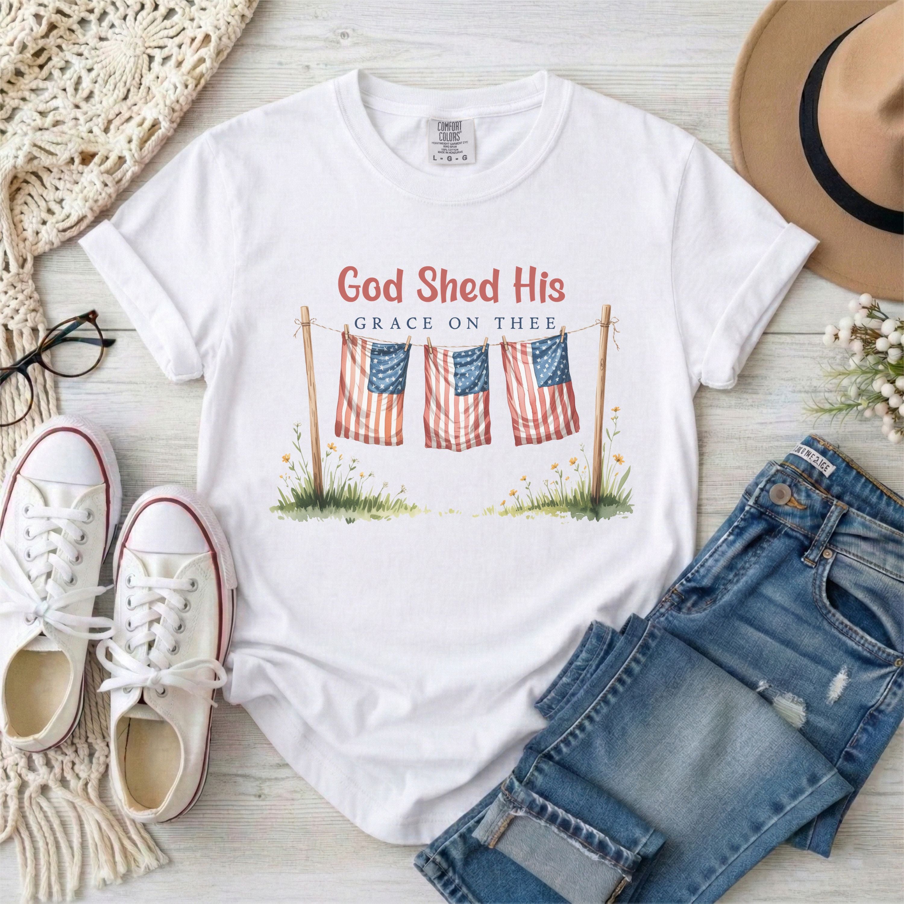 God Shed His Grace On Thee T-Shirt,