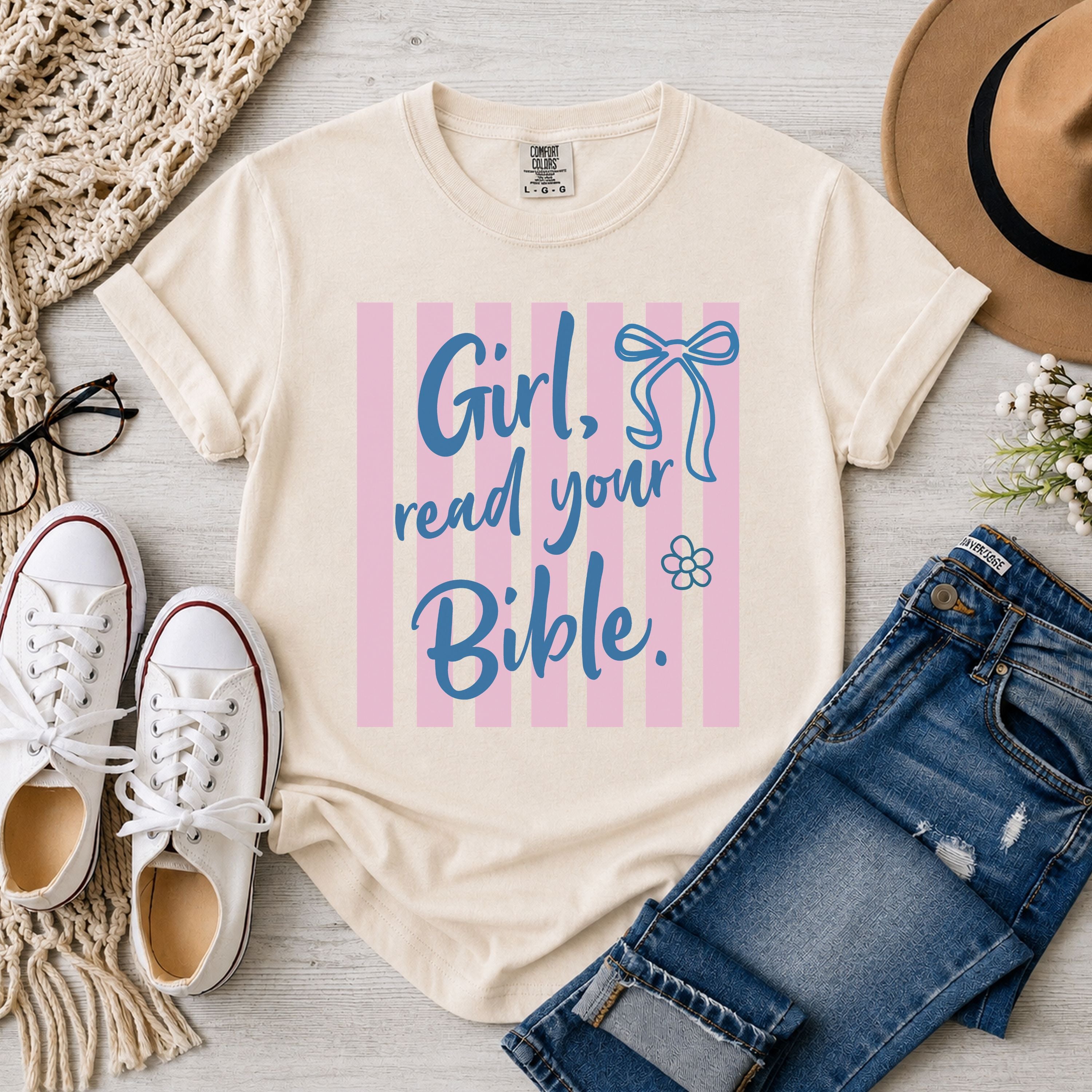 Girl Read Your Bible T-Shirt