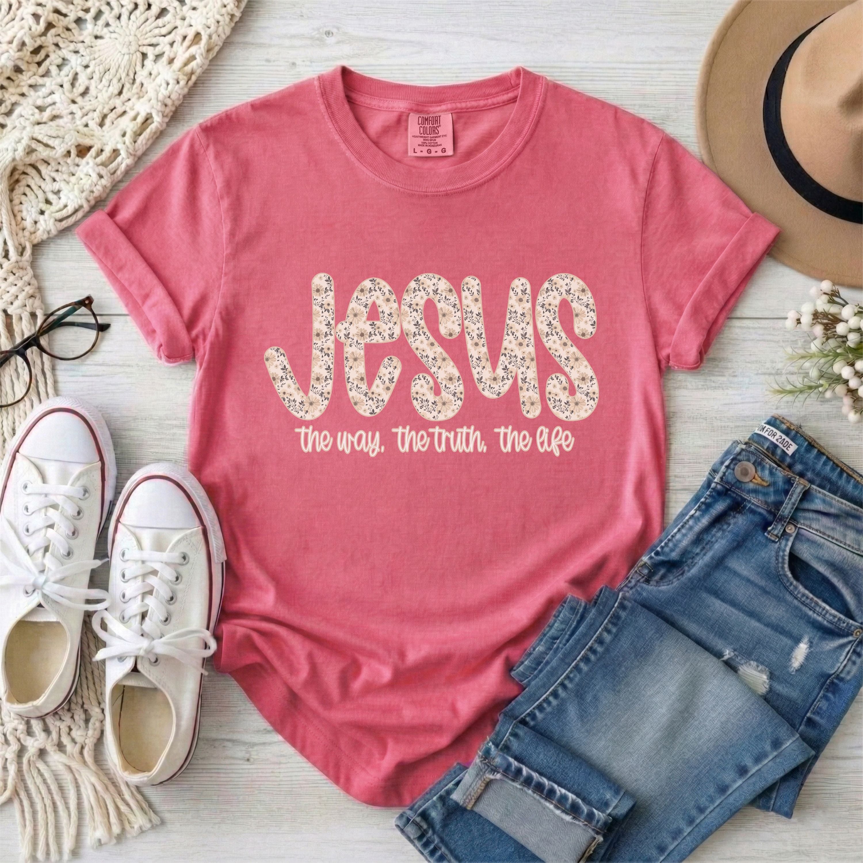 Jesus, The Way The Truth The Life T-Shirt