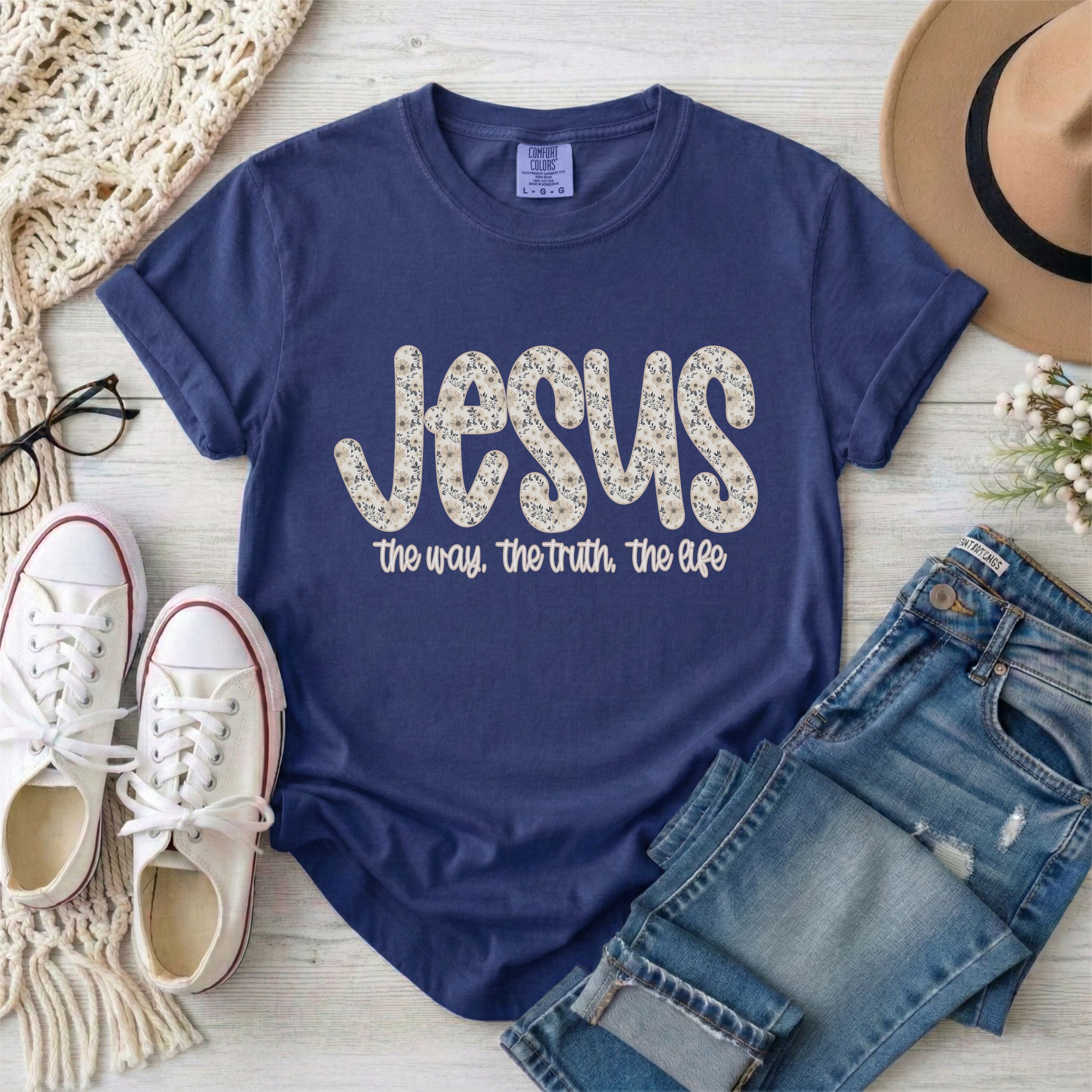 Jesus, The Way The Truth The Life T-Shirt
