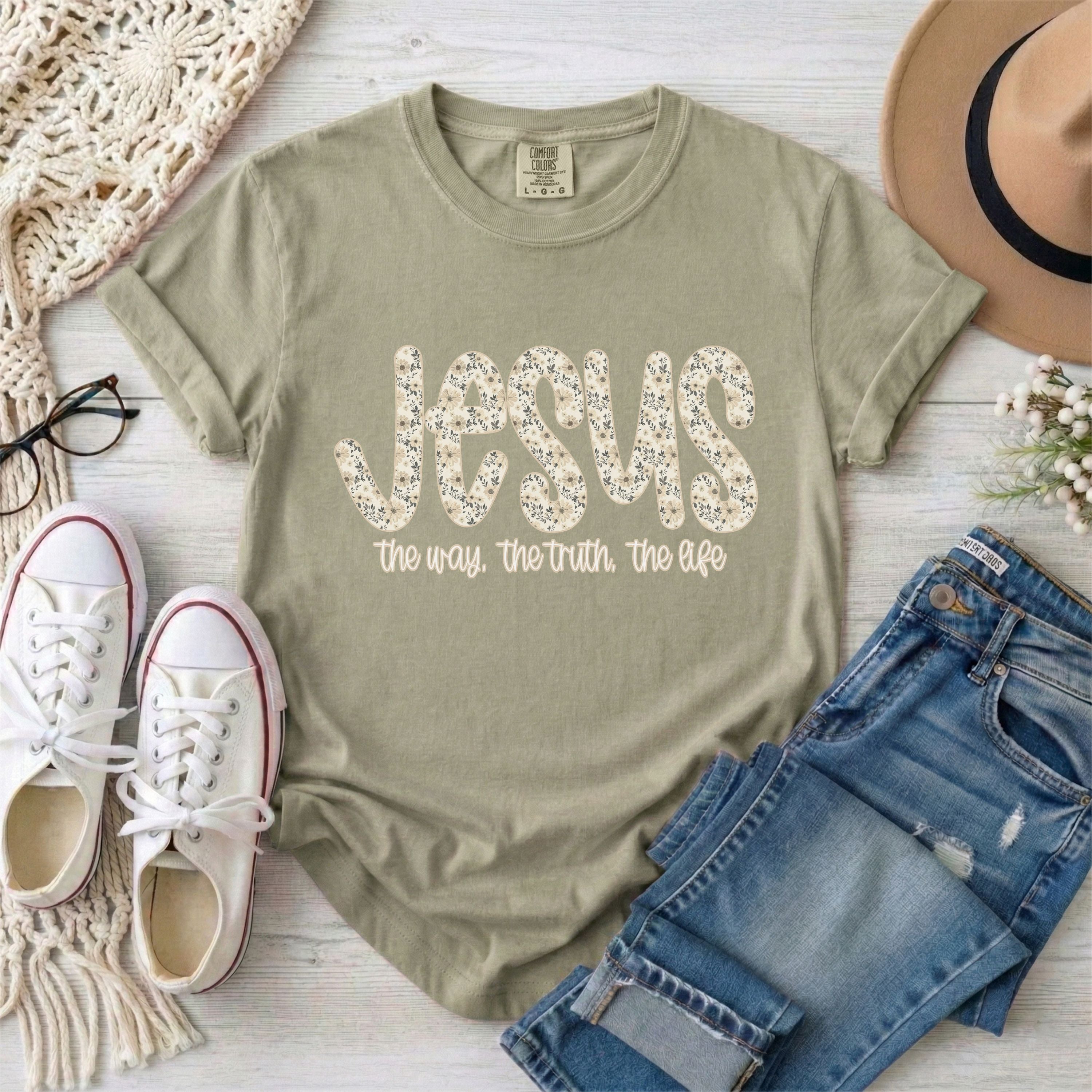 Jesus, The Way The Truth The Life T-Shirt