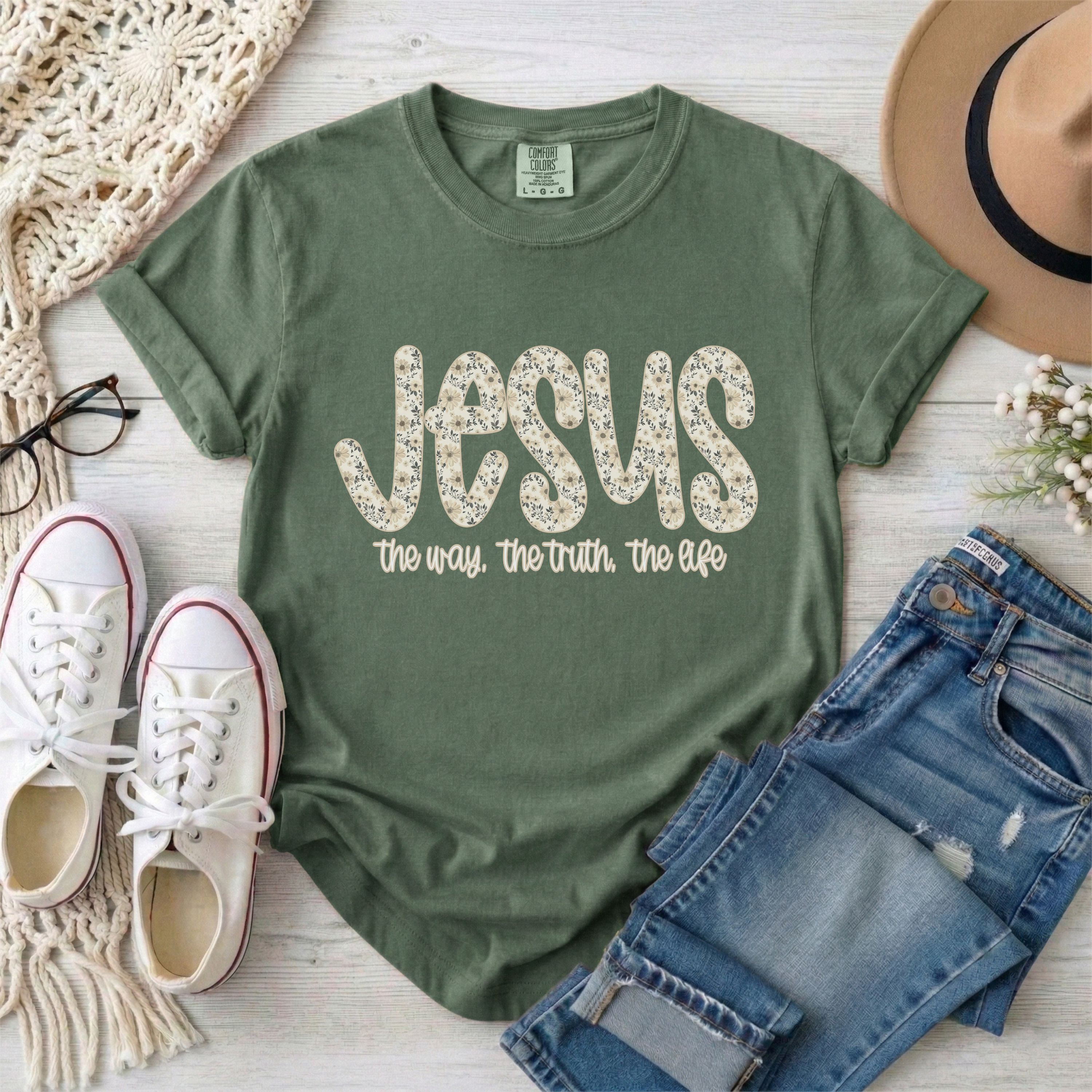 Jesus, The Way The Truth The Life T-Shirt