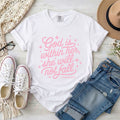 God is Within Her, She Will Not Fall T-Shirt