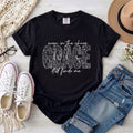 Even in the Chaos His Grace Still Finds Me Floral T-Shirt