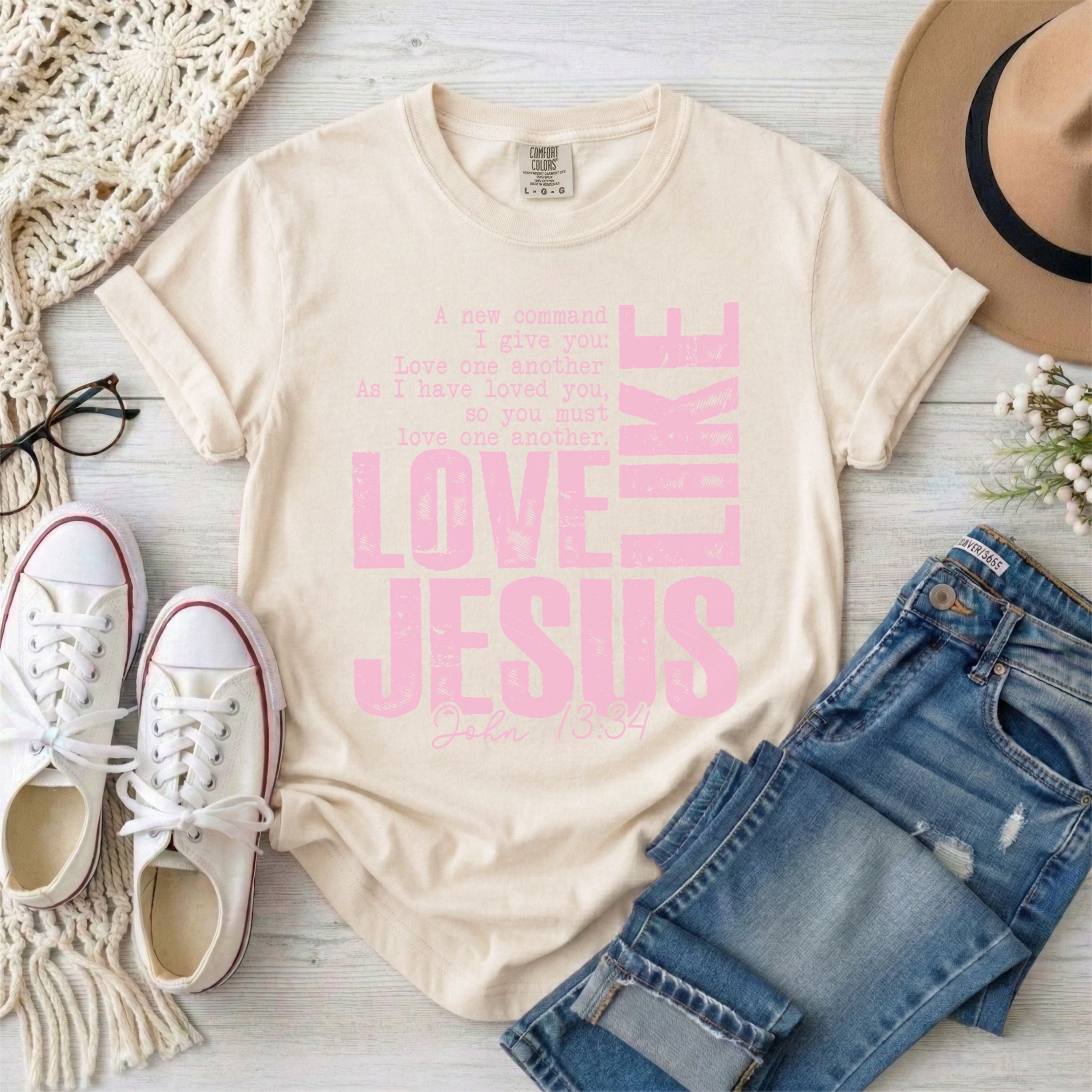 Love Like Jesus, John 13:34 T-Shirt