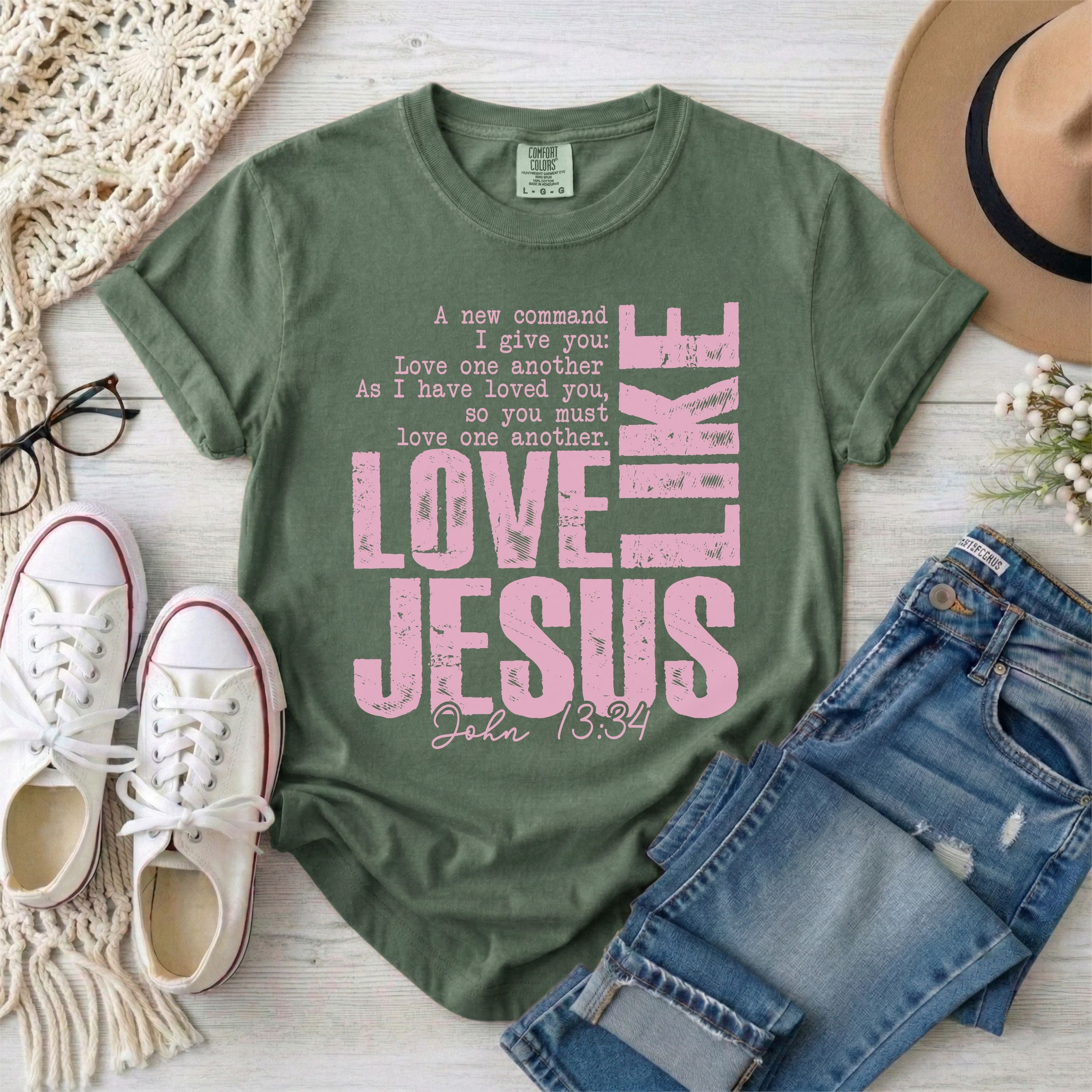 Love Like Jesus, John 13:34 T-Shirt