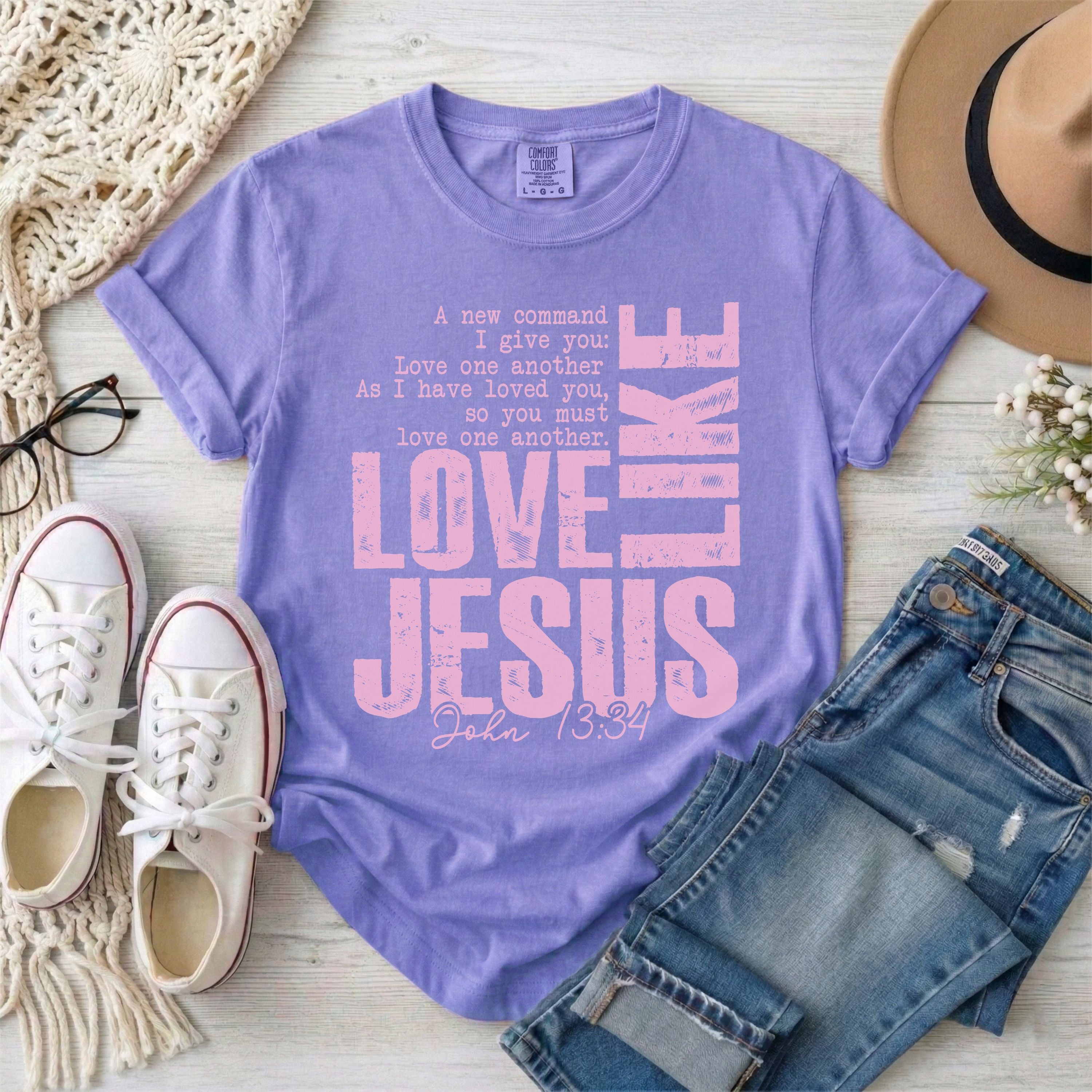 Love Like Jesus, John 13:34 T-Shirt