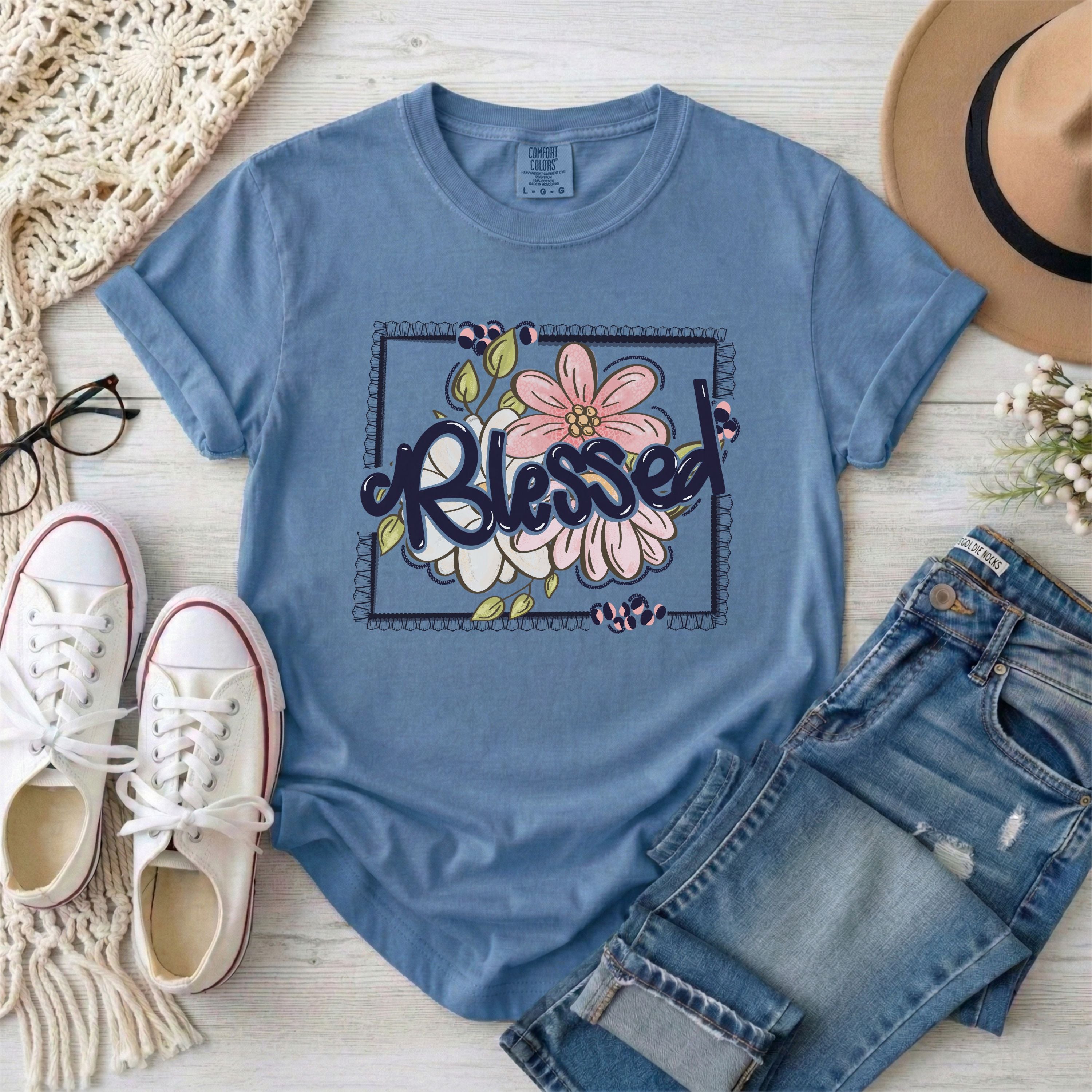 Blessed Floral T-Shirt