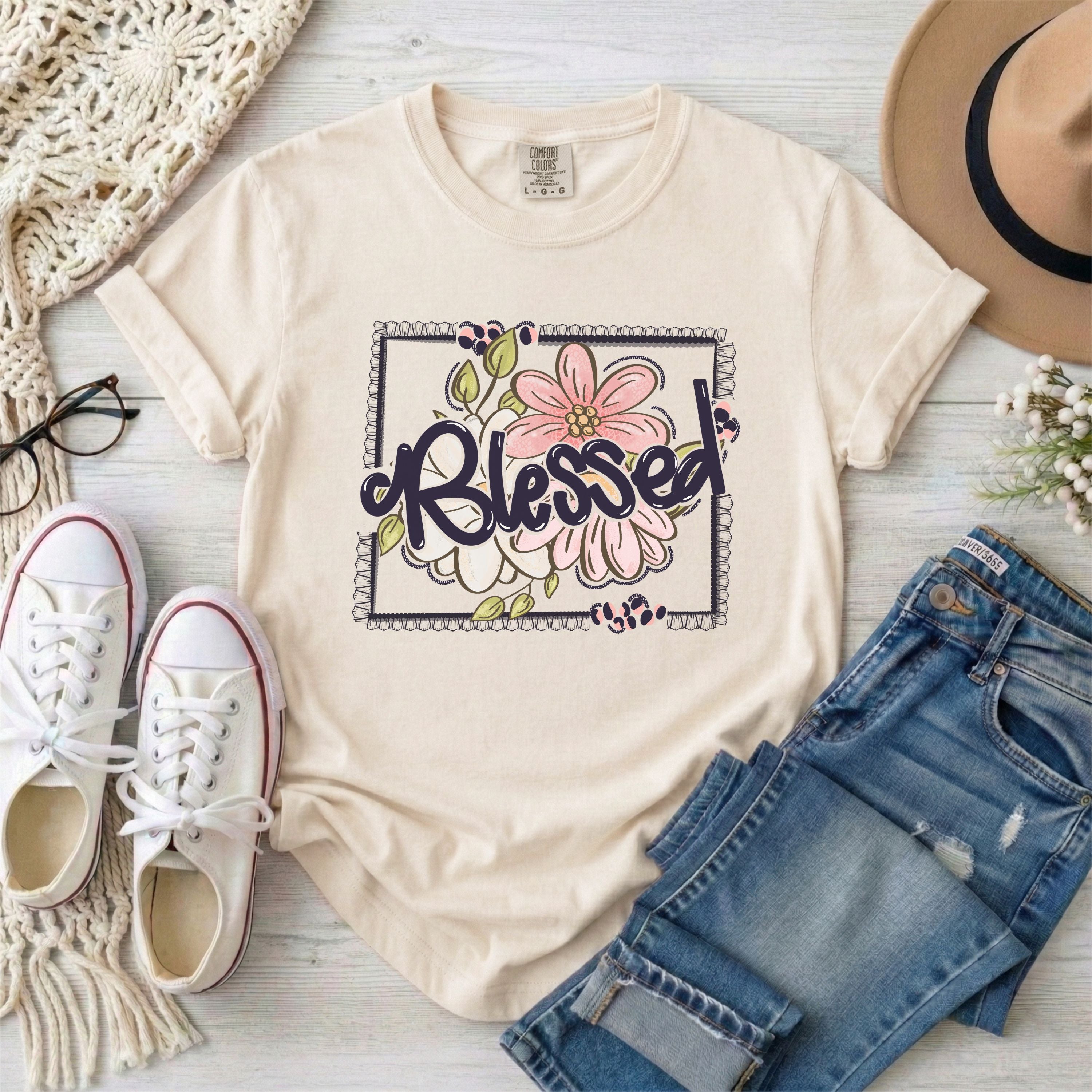 Blessed Floral T-Shirt