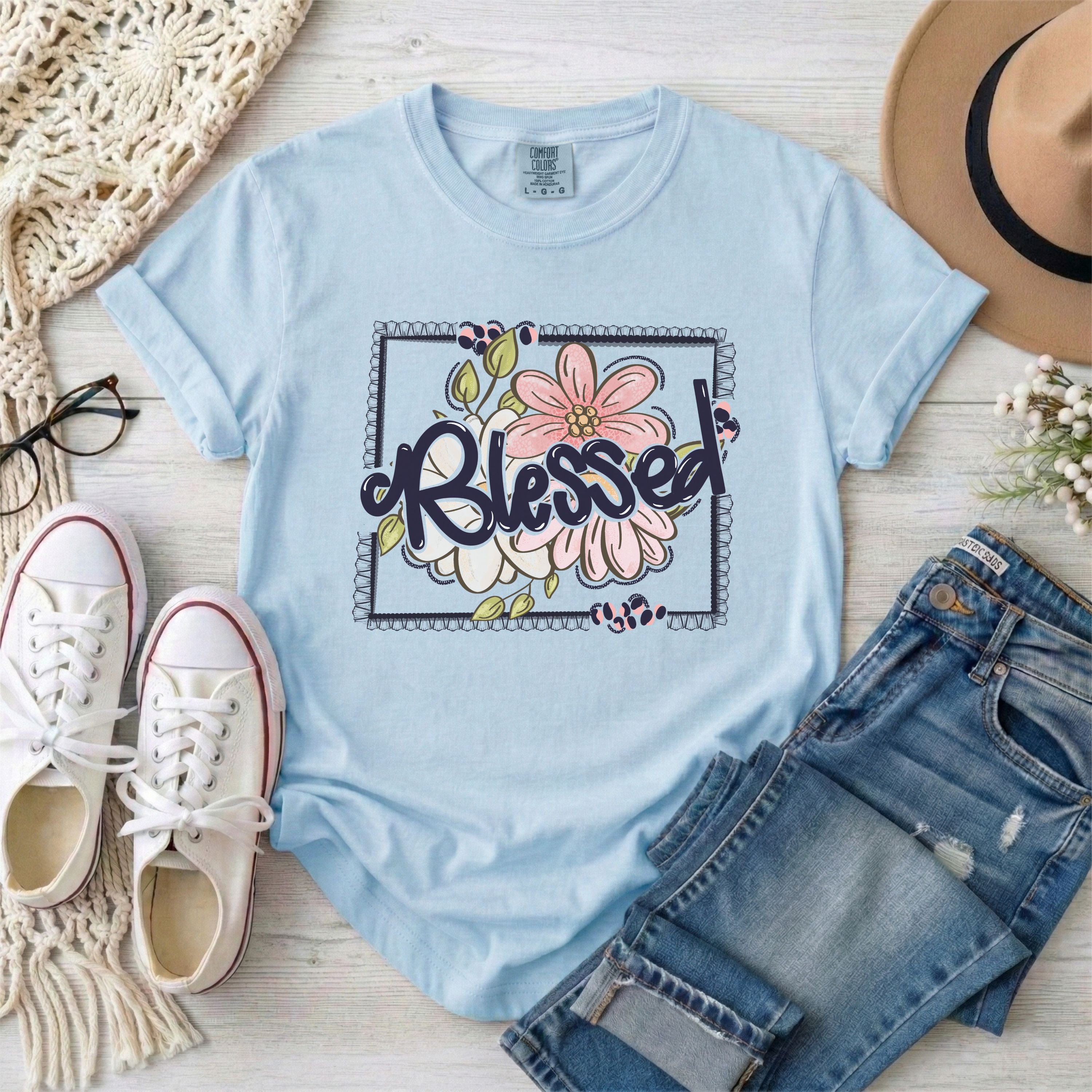 Blessed Floral T-Shirt
