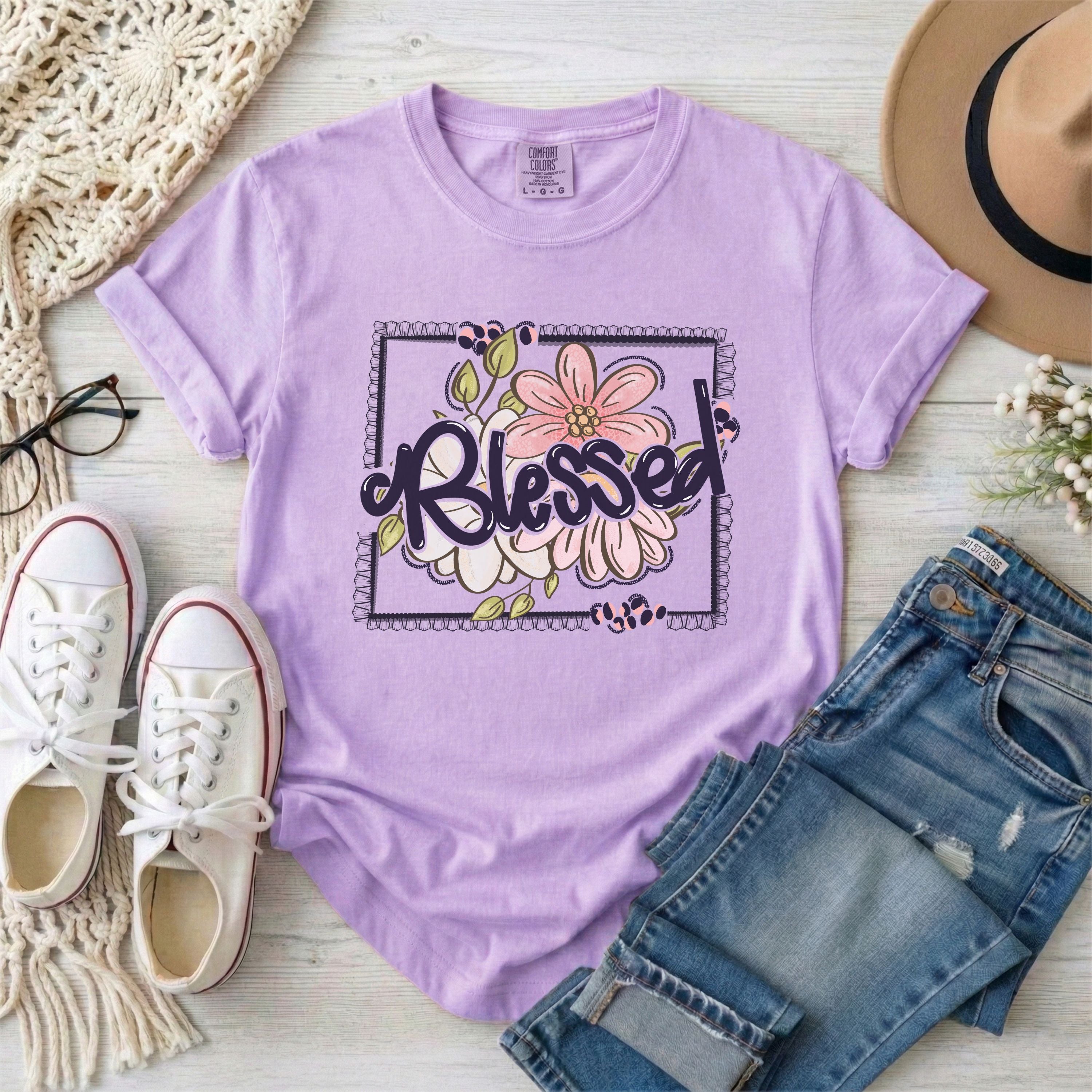 Blessed Floral T-Shirt
