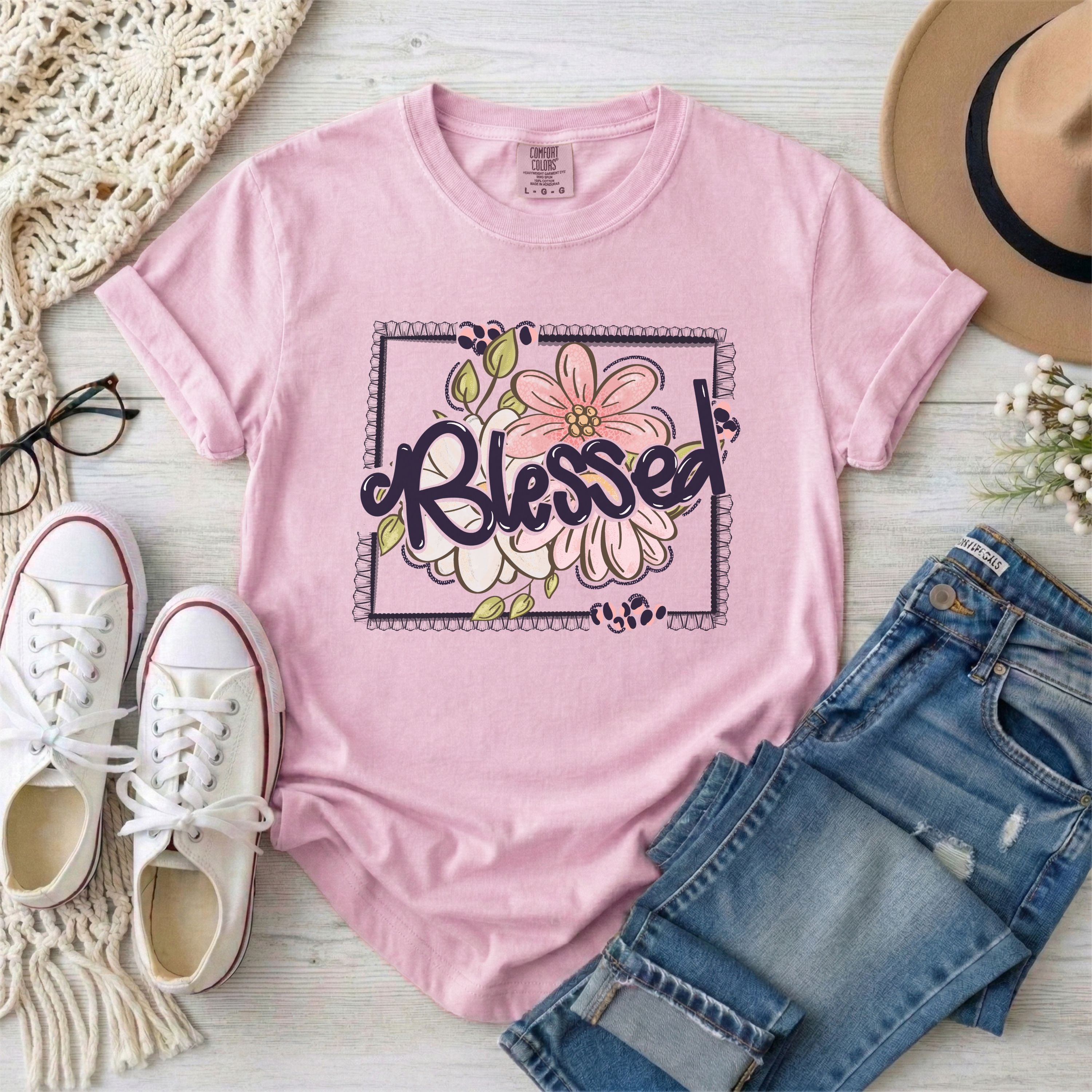 Blessed Floral T-Shirt