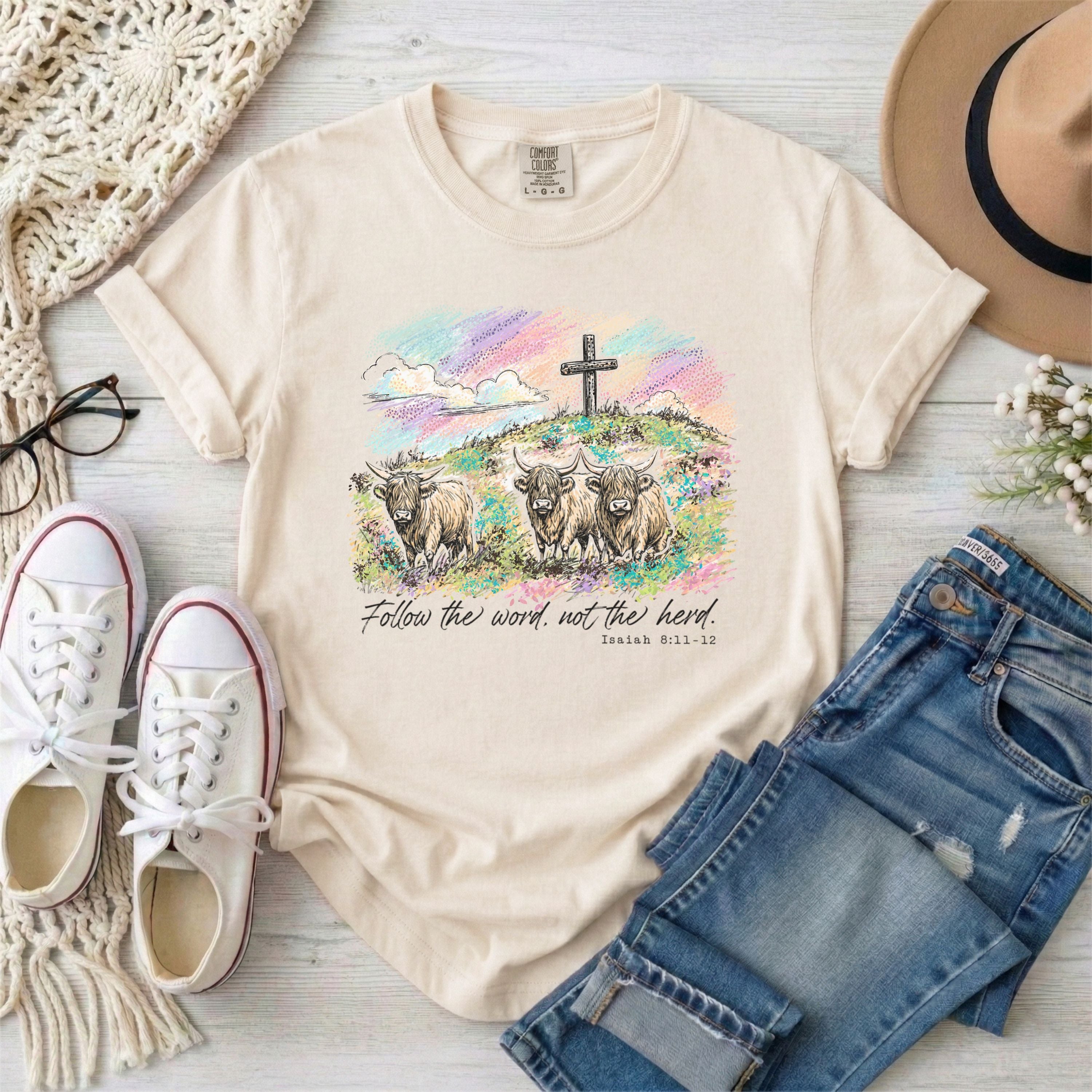 Follow the Word Not the Herd Shirt T-Shirt