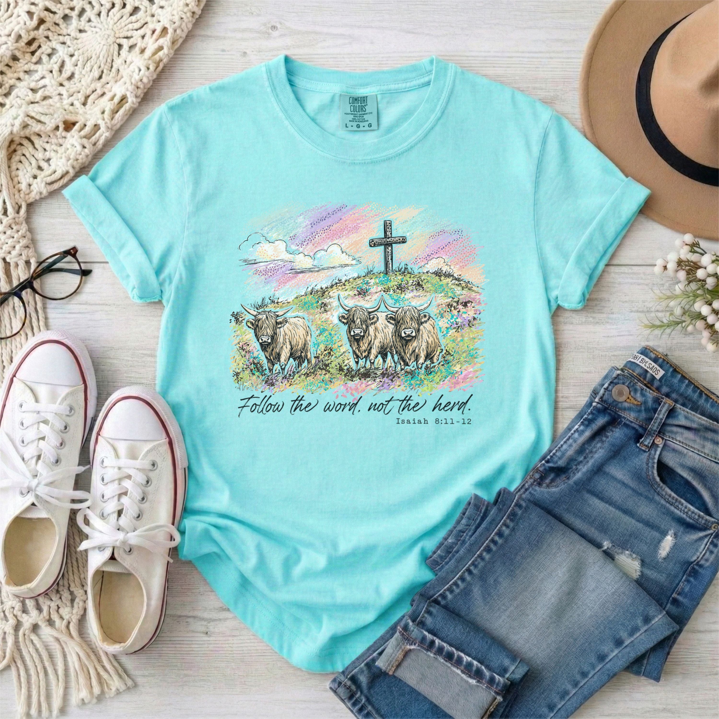 Follow the Word Not the Herd Shirt T-Shirt
