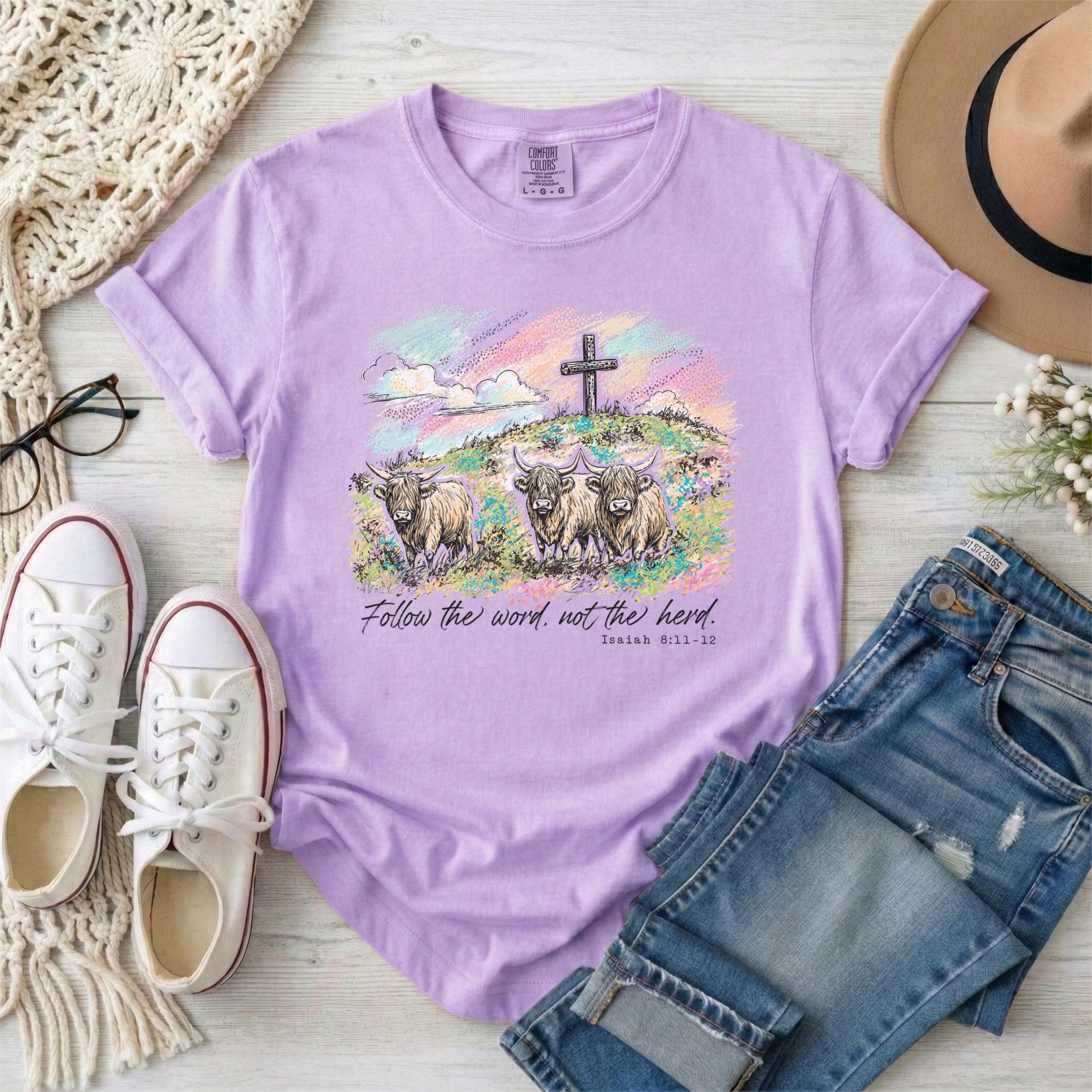 Follow the Word Not the Herd Shirt T-Shirt