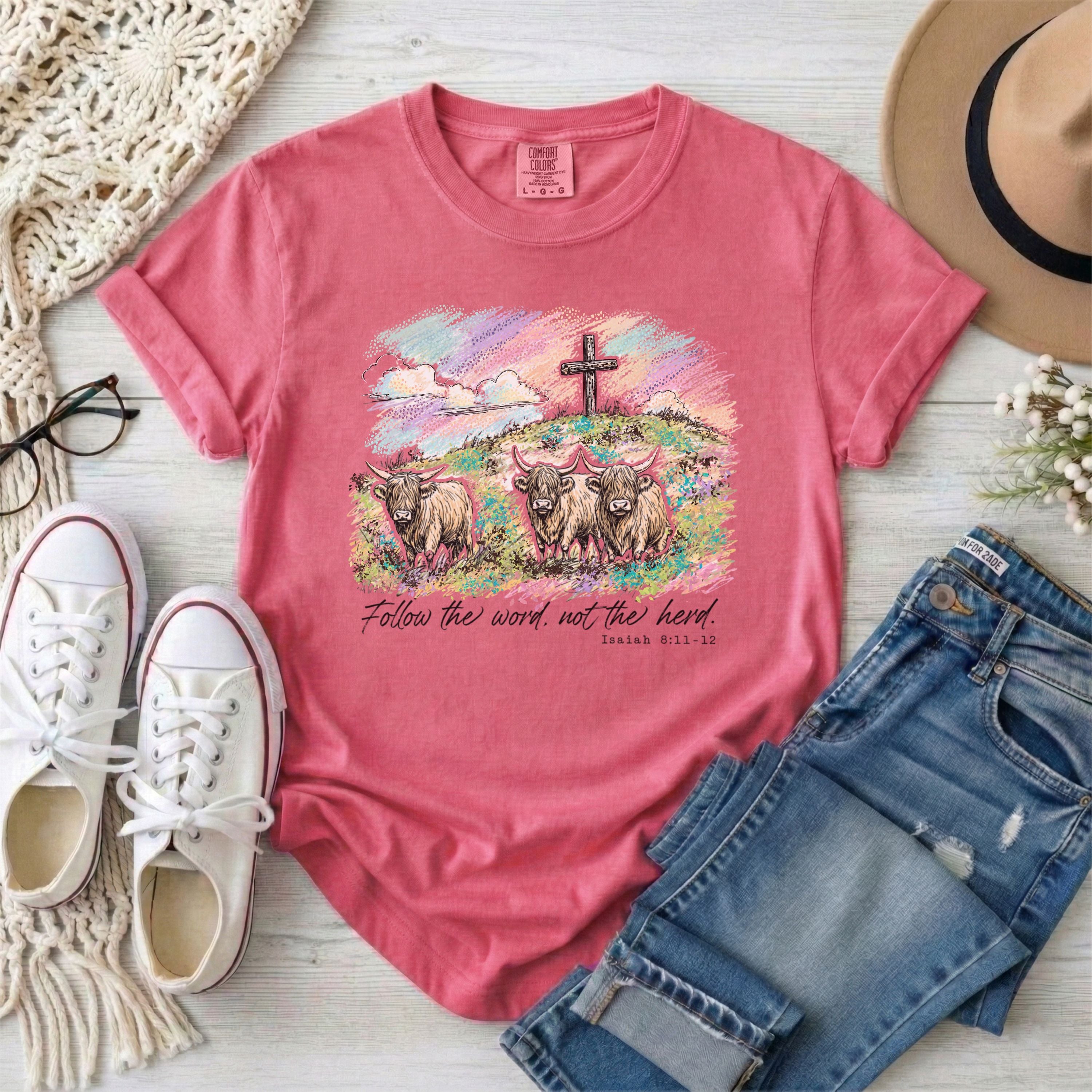 Follow the Word Not the Herd Shirt T-Shirt