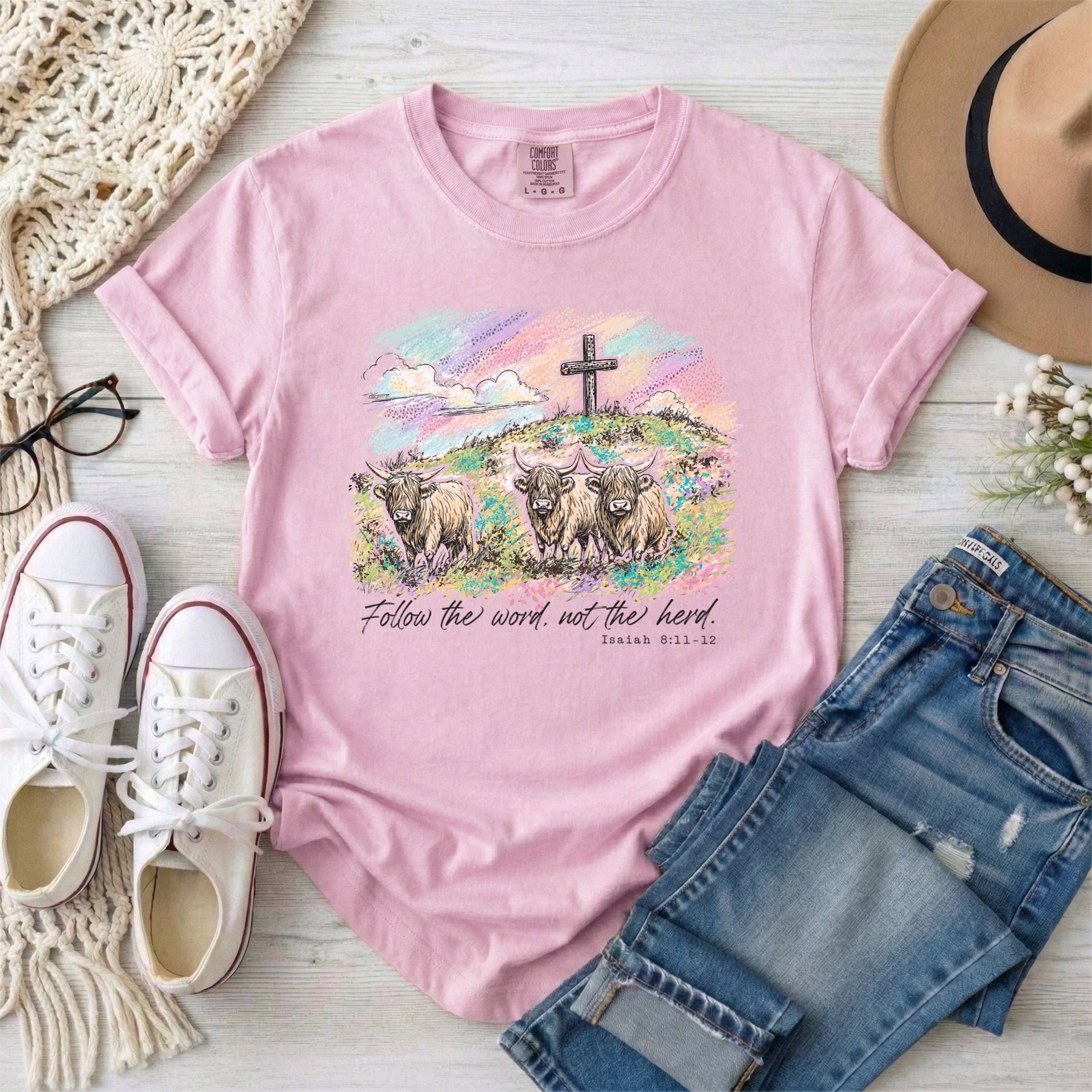 Follow the Word Not the Herd Shirt T-Shirt