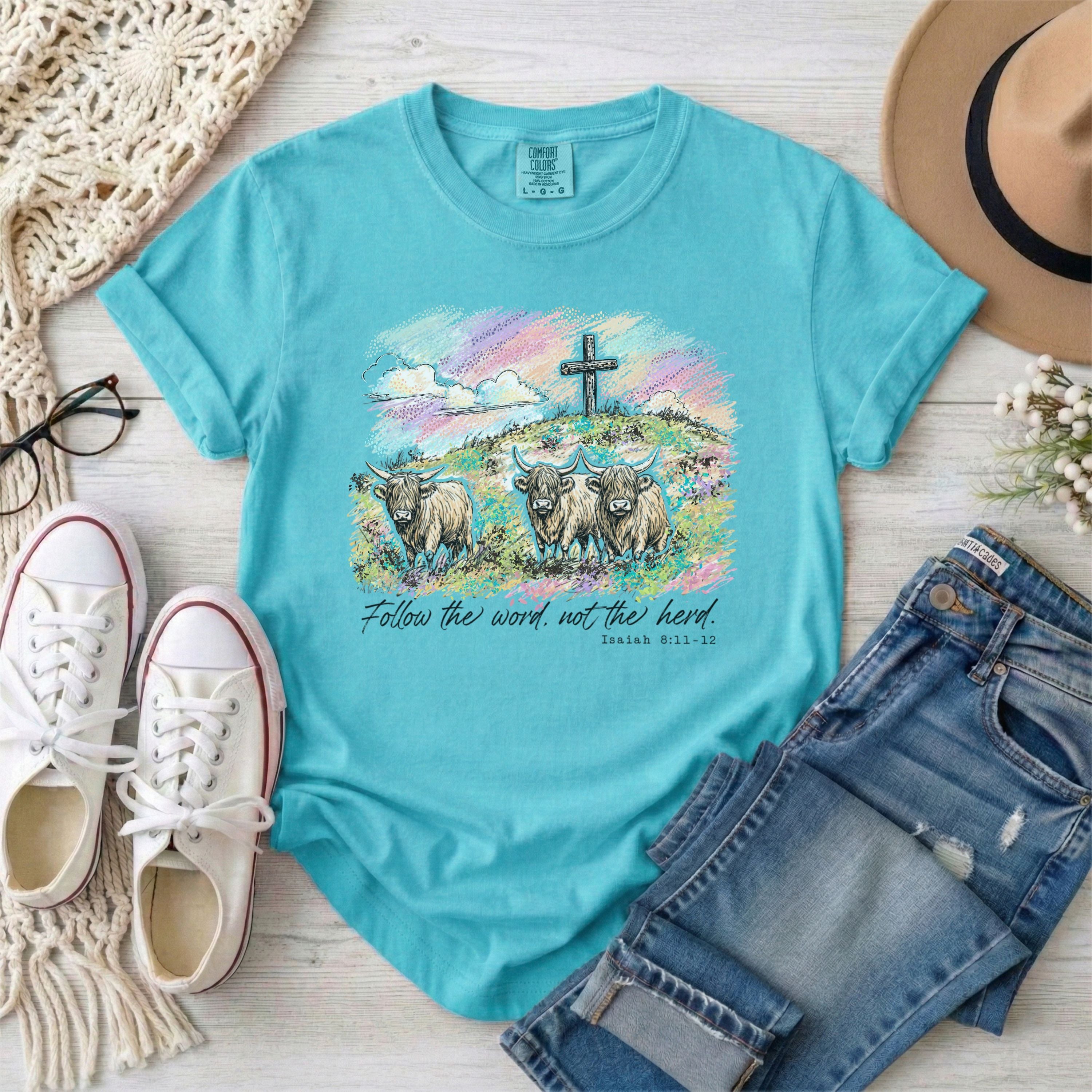 Follow the Word Not the Herd Shirt T-Shirt