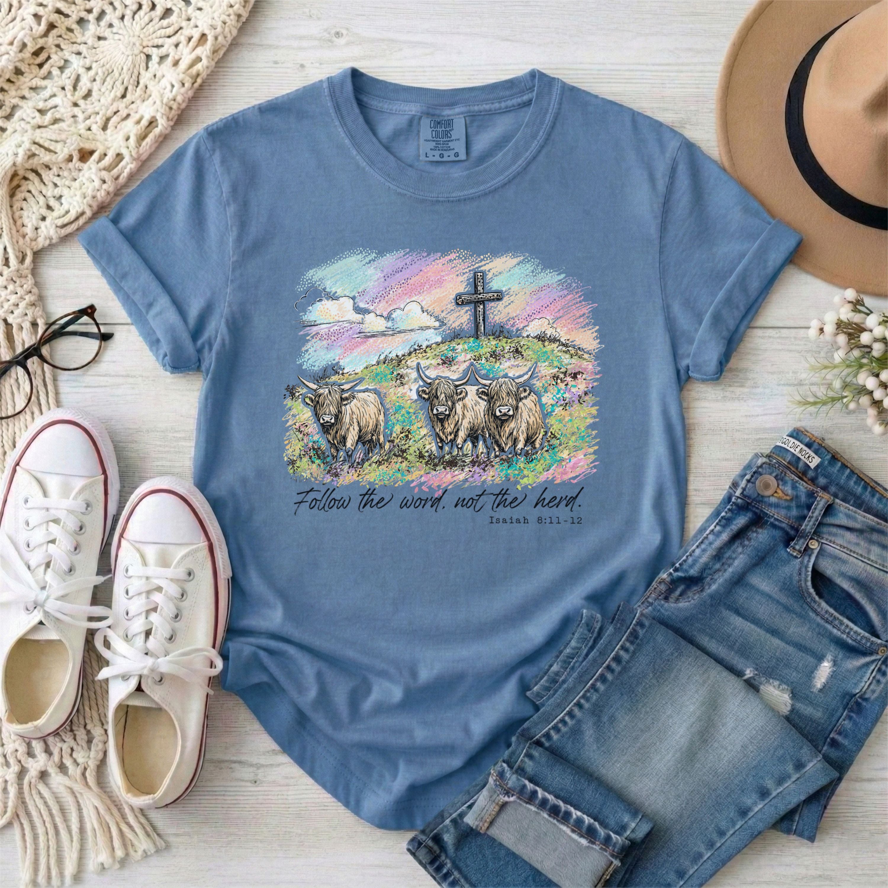 Follow the Word Not the Herd Shirt T-Shirt