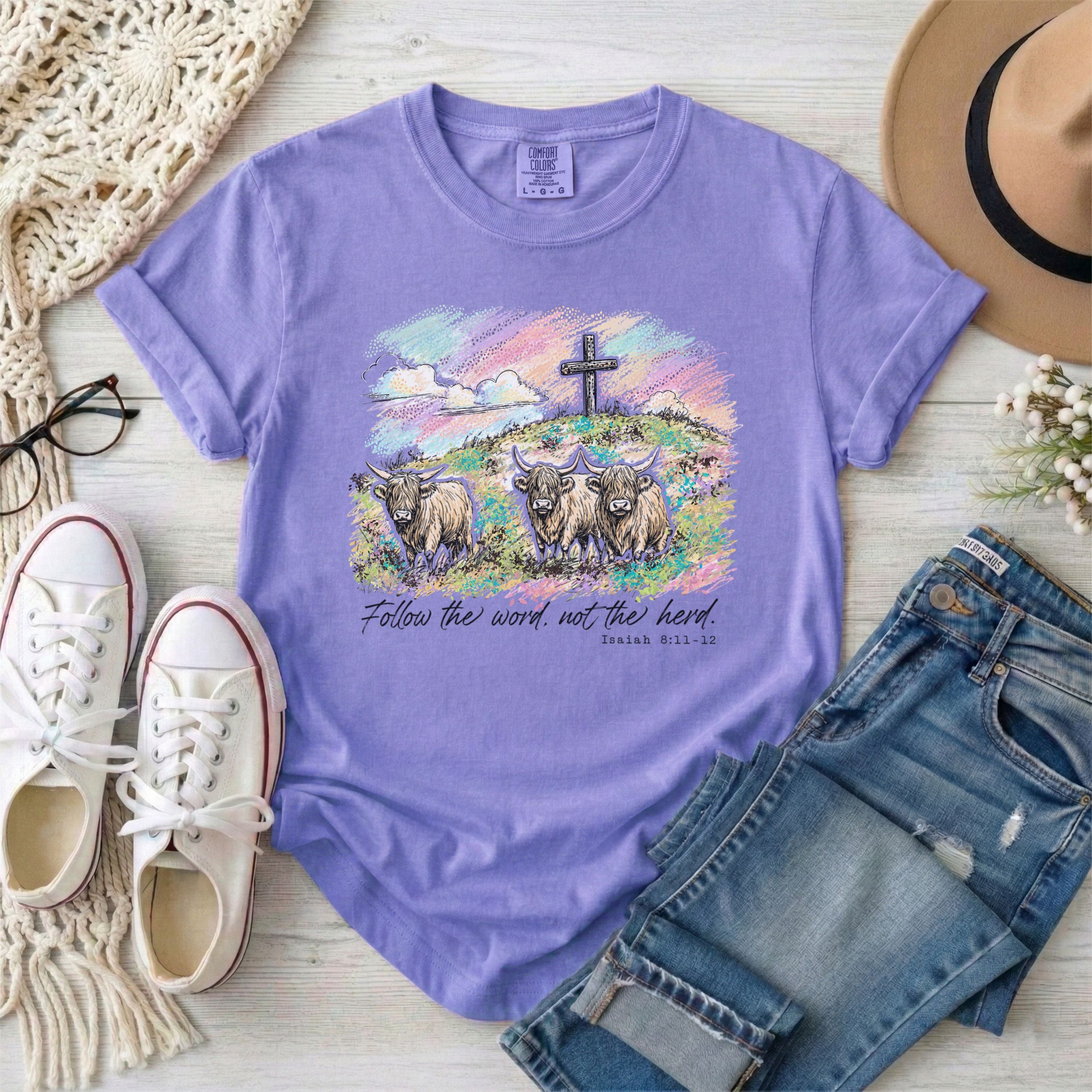 Follow the Word Not the Herd Shirt T-Shirt