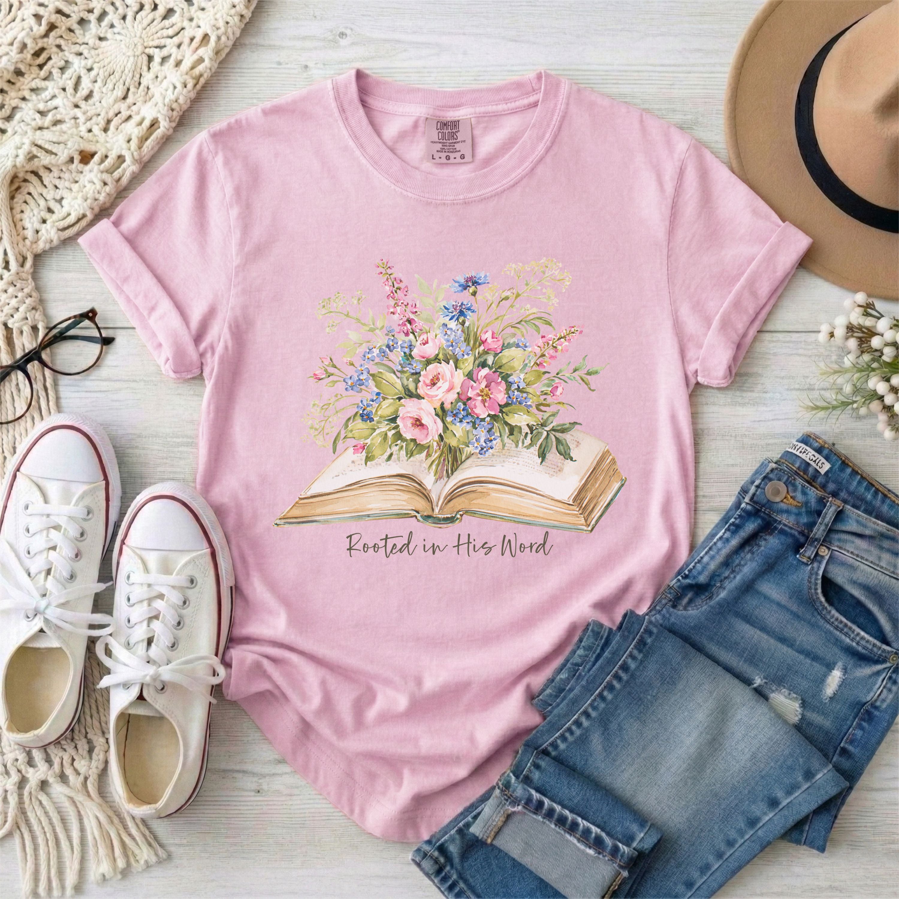 Rooted in His Word T-shirt