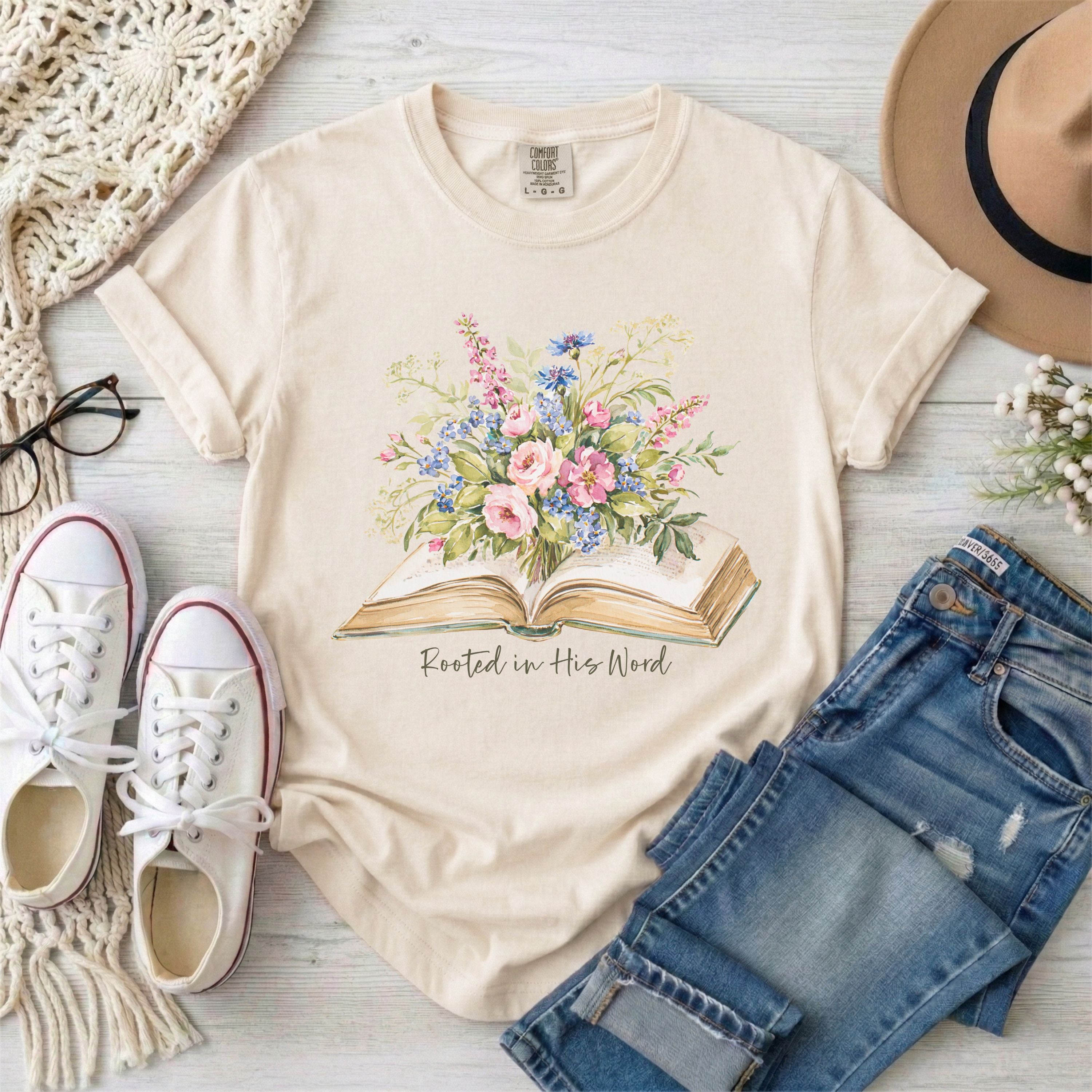 Rooted in His Word T-shirt