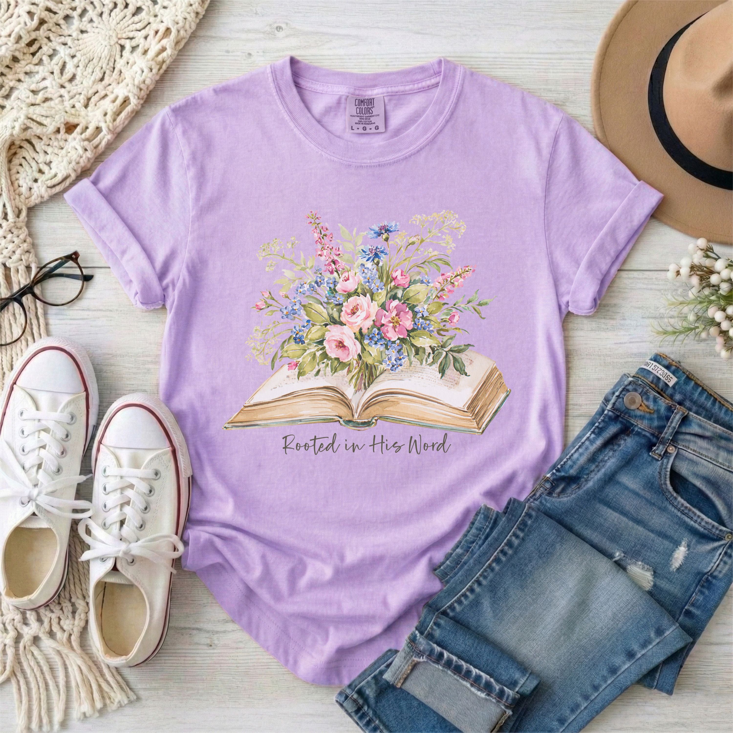 Rooted in His Word T-shirt