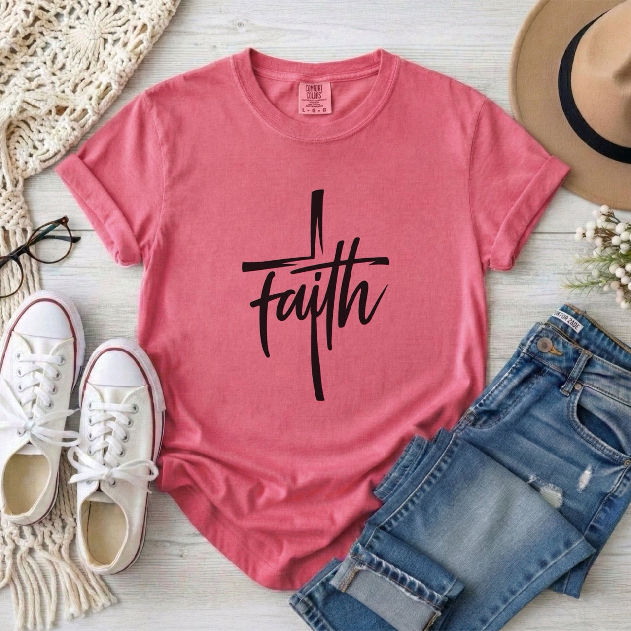Faith Cross T-shirt