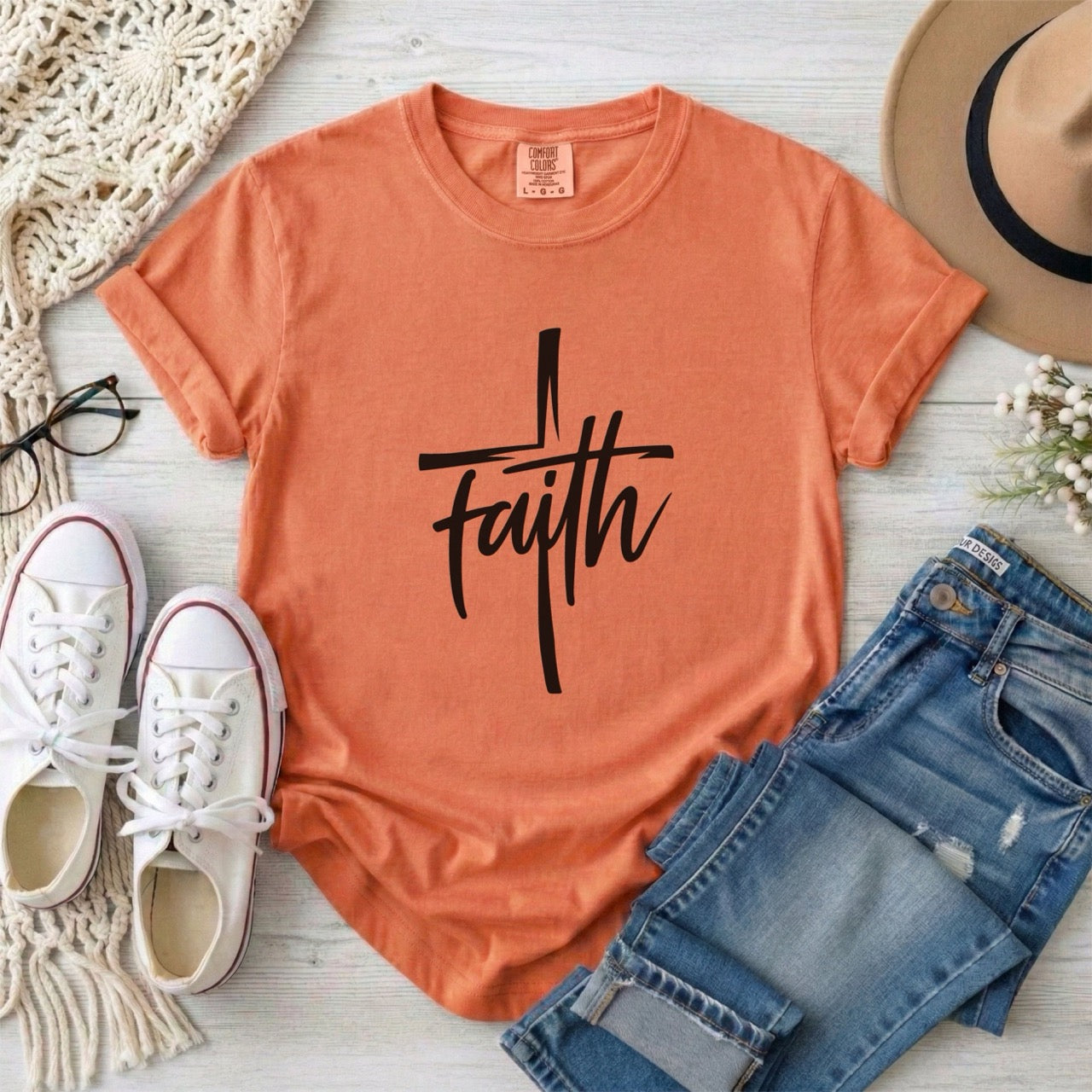 Faith Cross T-shirt