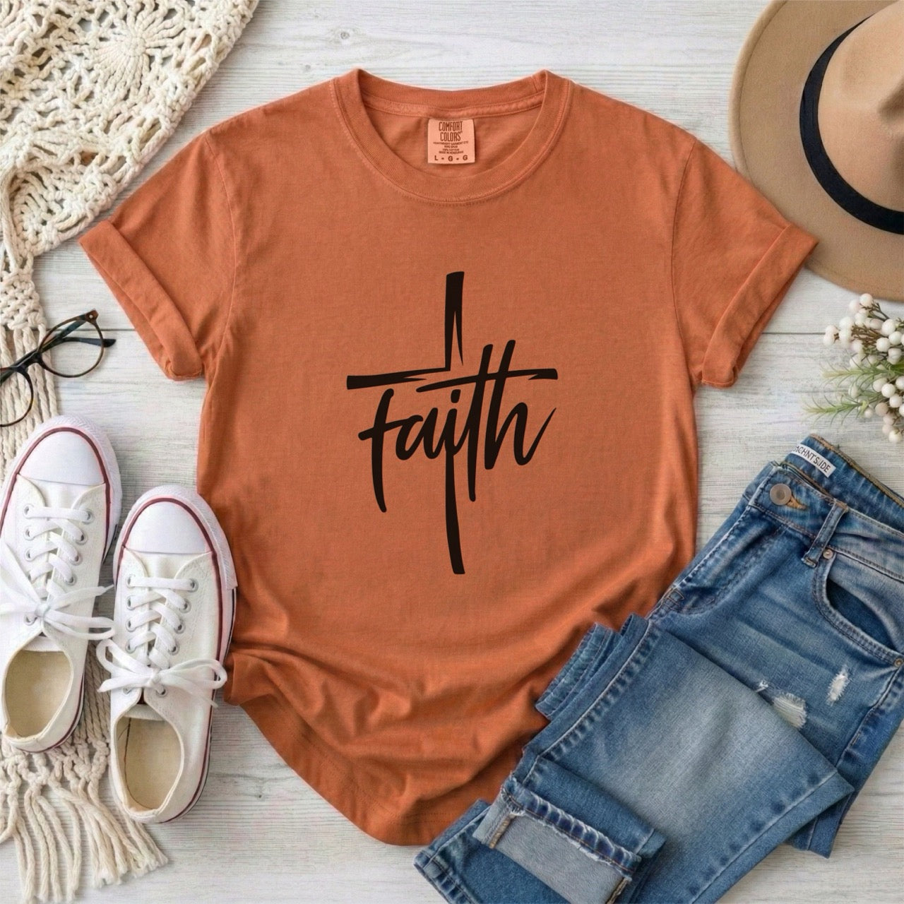 Faith Cross T-shirt