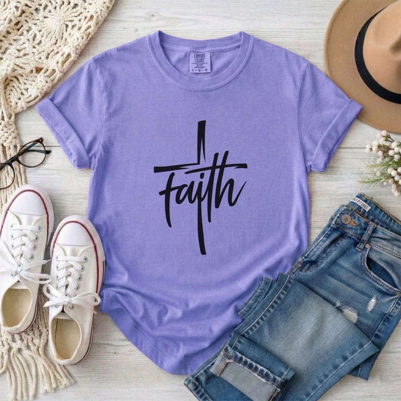 Faith Cross T-shirt