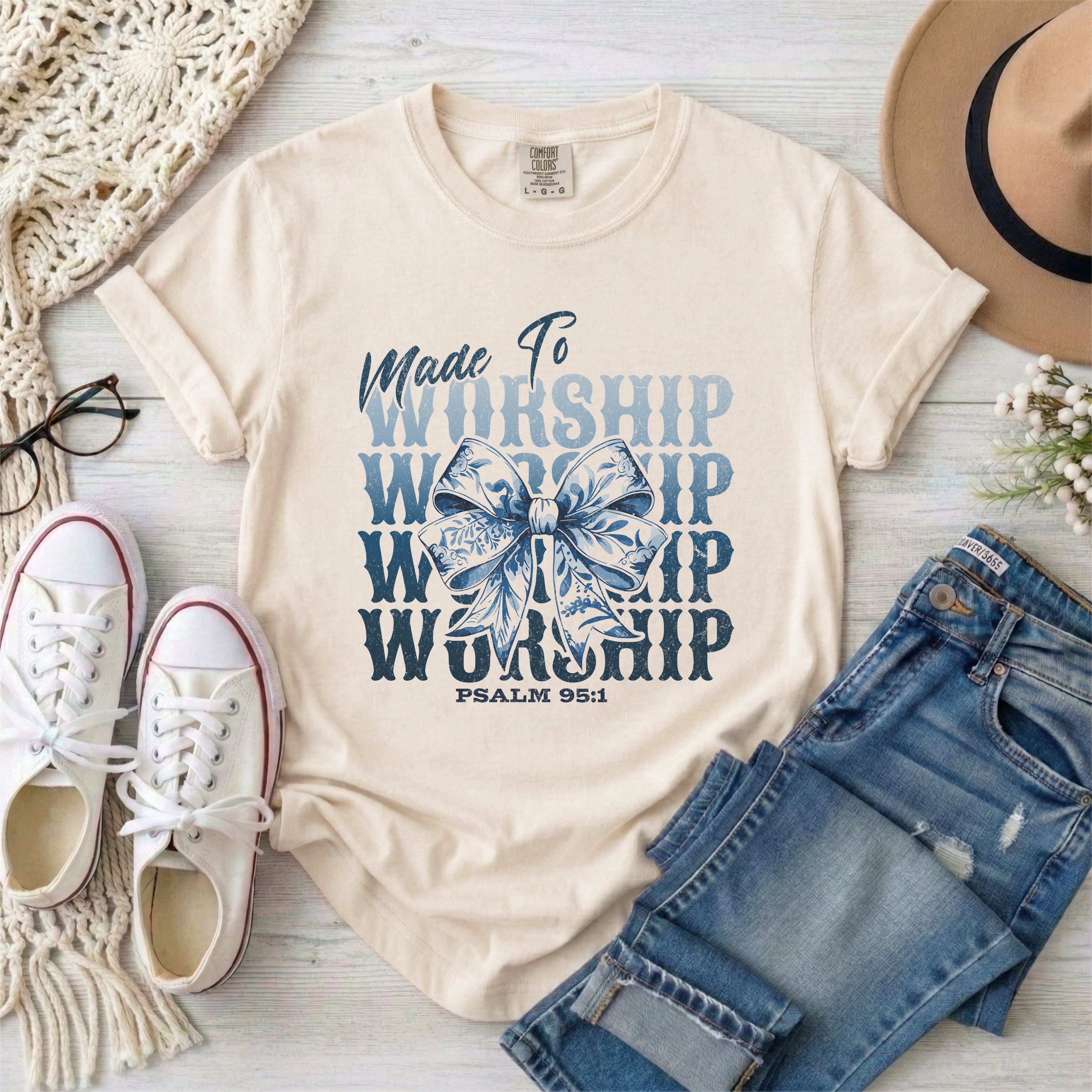 Made To Worship Bow T-Shirt