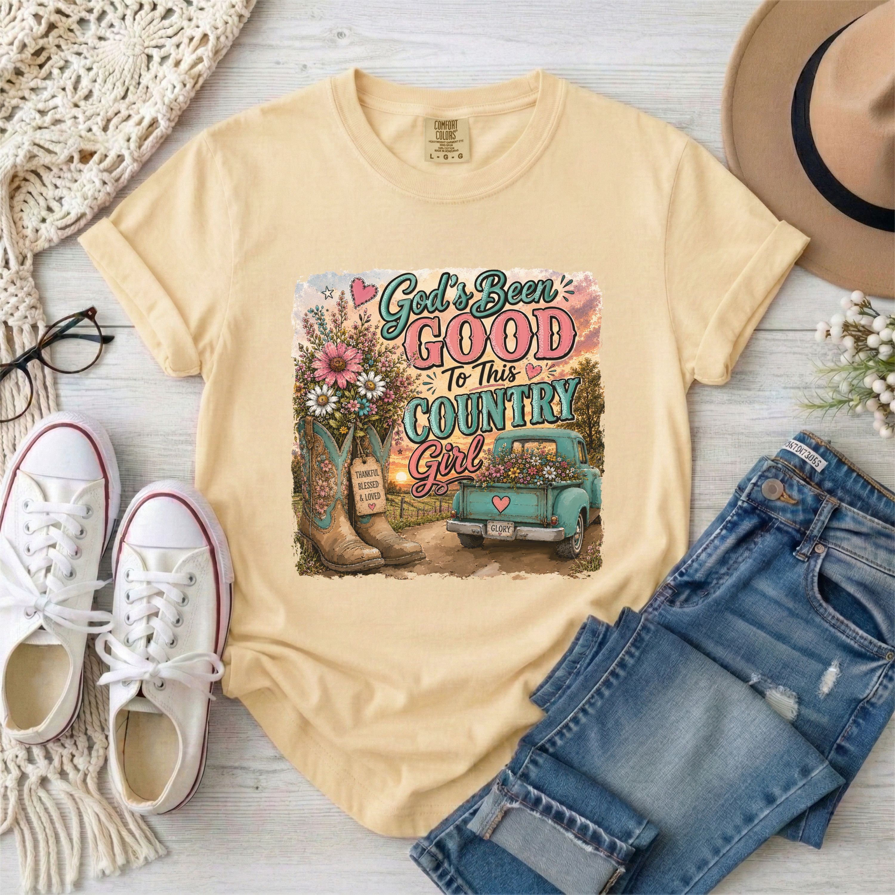 God’s Been Good To This Country Girl T-Shirt