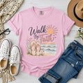 Walk By Faith, Flip-Flops and Beach T-Shirt