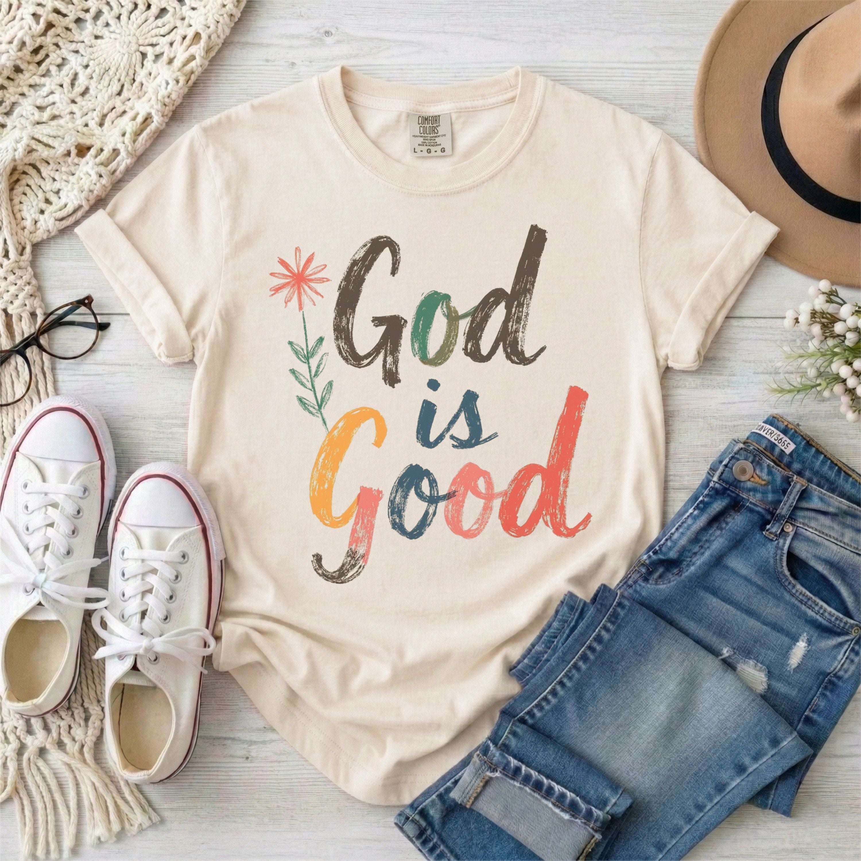 God Is Good Christian T-Shirt