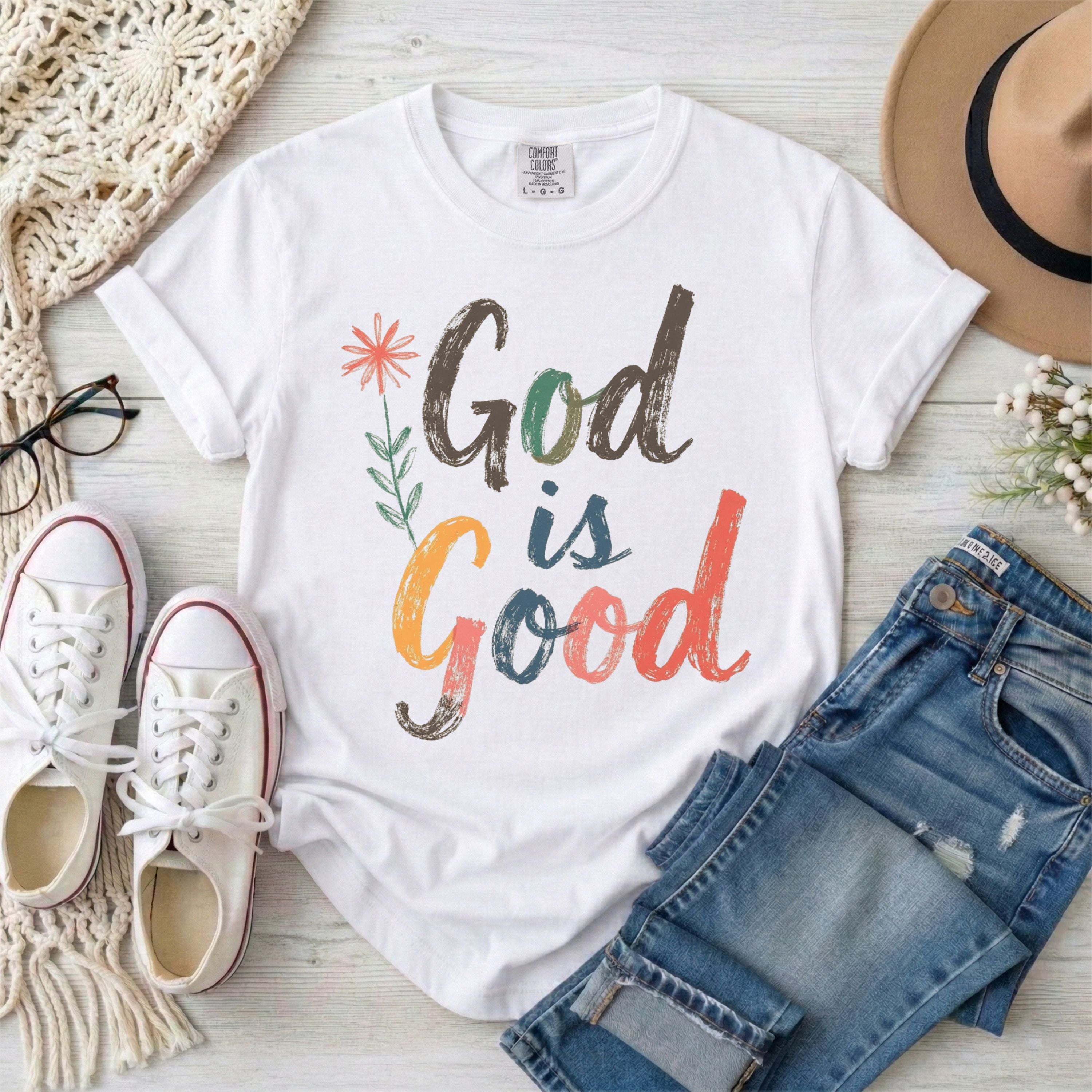 God Is Good Christian T-Shirt