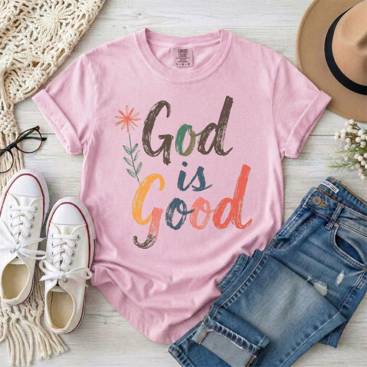 God Is Good Christian T-Shirt