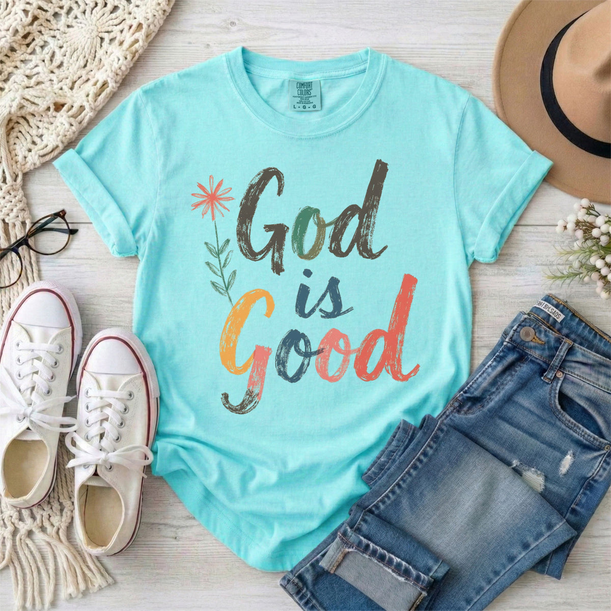 God Is Good Christian T-Shirt